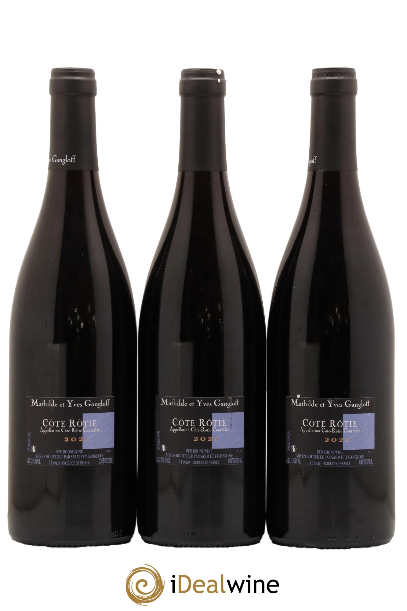 Côte-Rôtie La Barbarine Gangloff (Domaine) 2021 - Lot de 3 bouteilles - 1