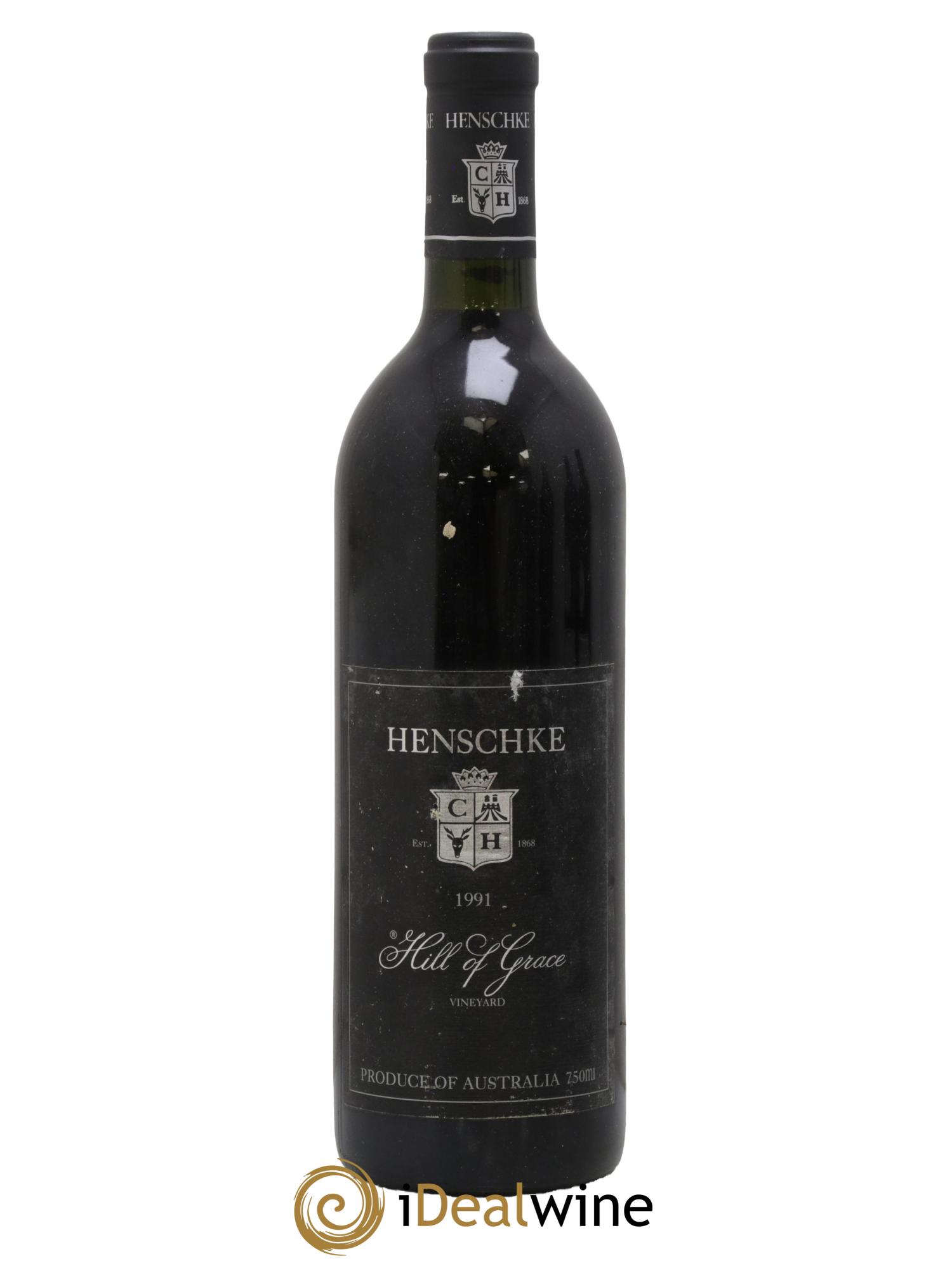 Eden Valley Hill of Grace Shiraz Henschke 1991 - Lot of 1 bottle - 0