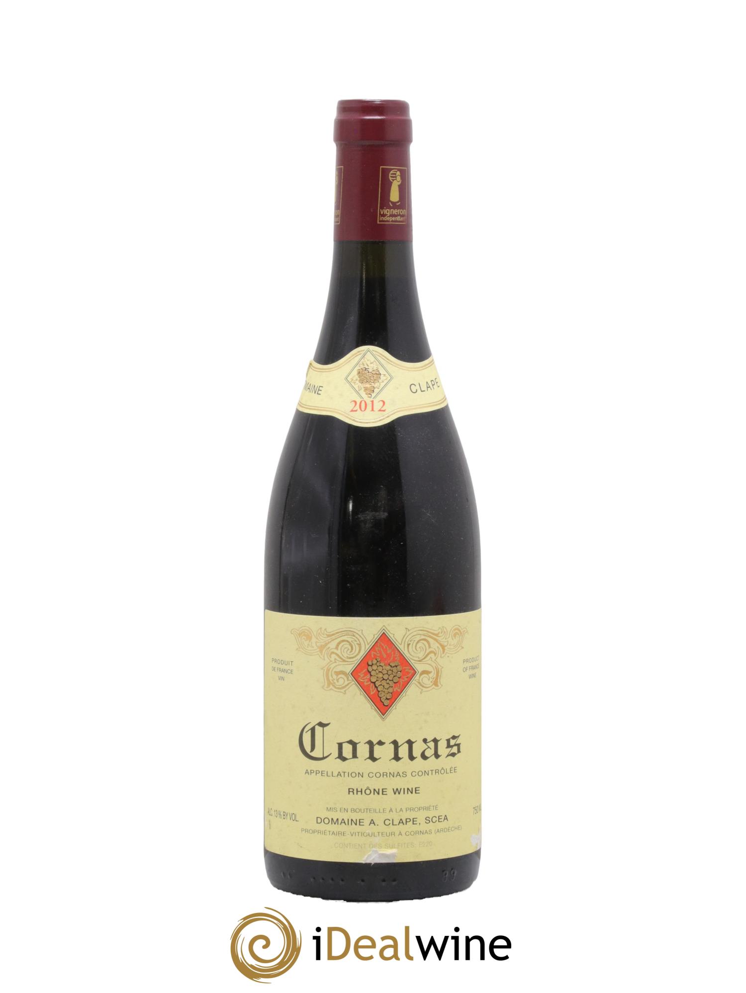 Cornas Auguste Clape 2012 - Lot of 1 bottle - 0
