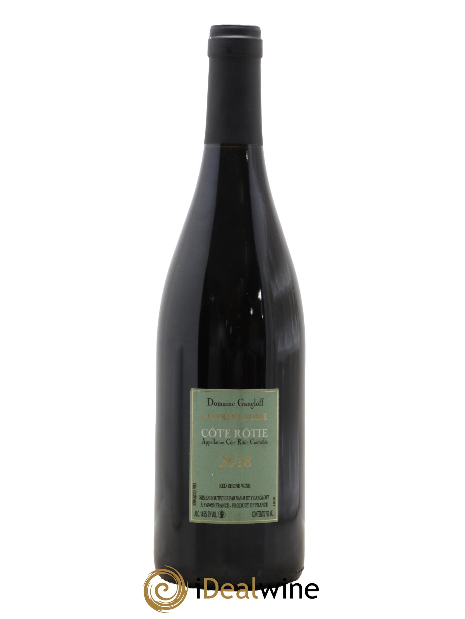 Côte-Rôtie La Sereine Noire Gangloff (Domaine) 2018 - Lot of 1 bottle - 1