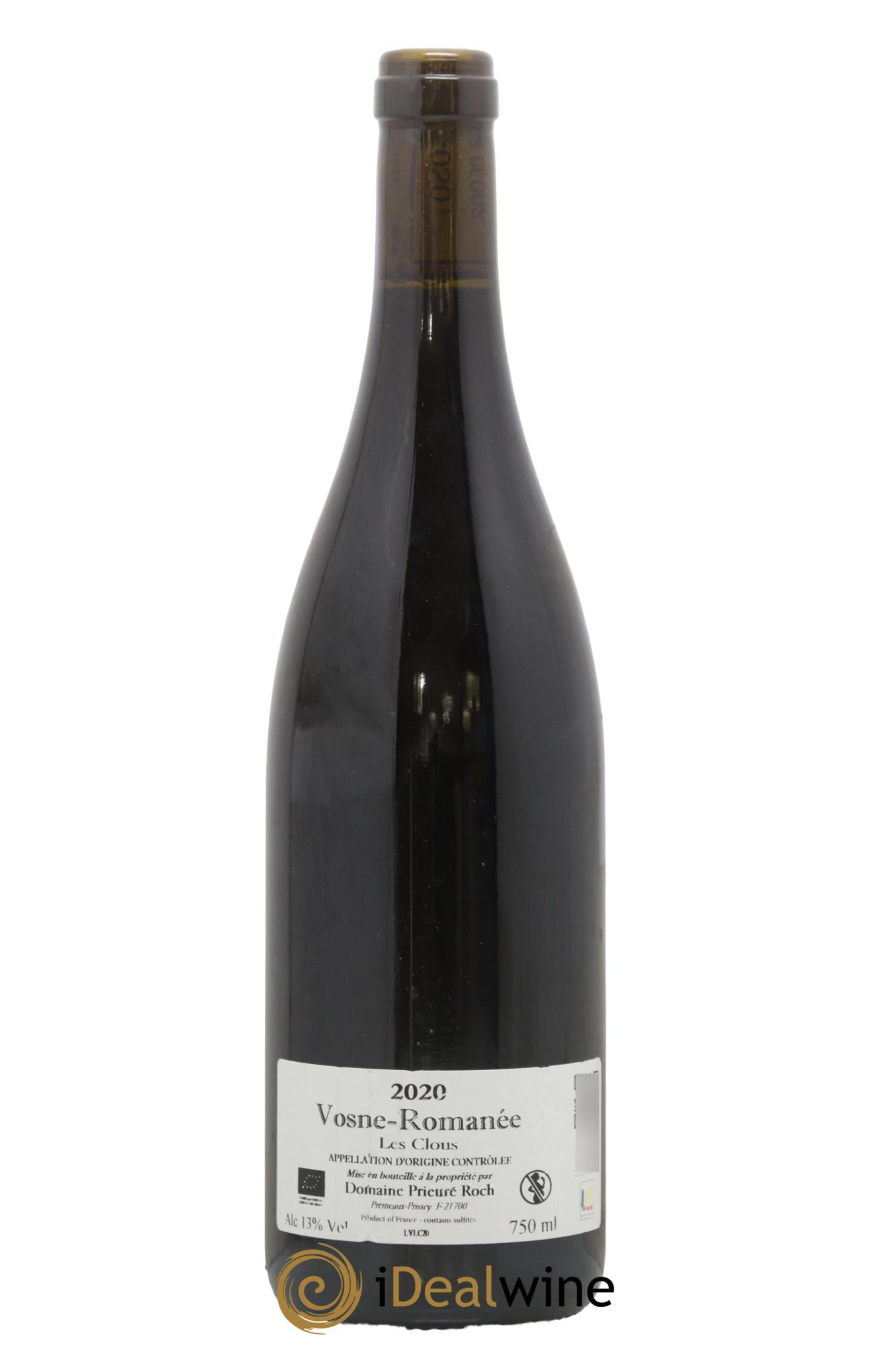 Vosne-Romanée Les Clous Prieuré Roch 2020 - Lot of 1 bottle - 1