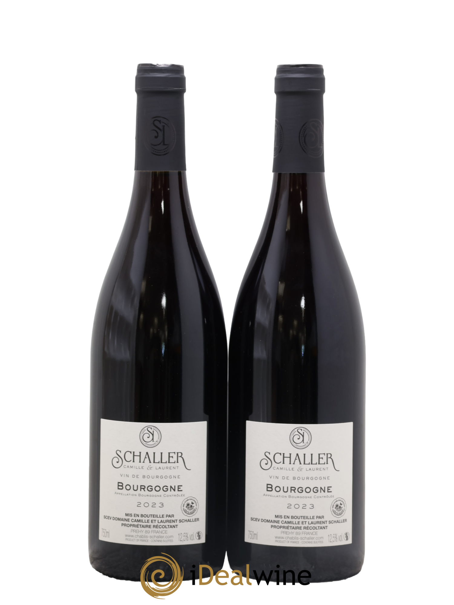 Bourgogne Pinot Noir Camille & Laurent Schaller 2023 - Posten von 2 Flaschen - 1