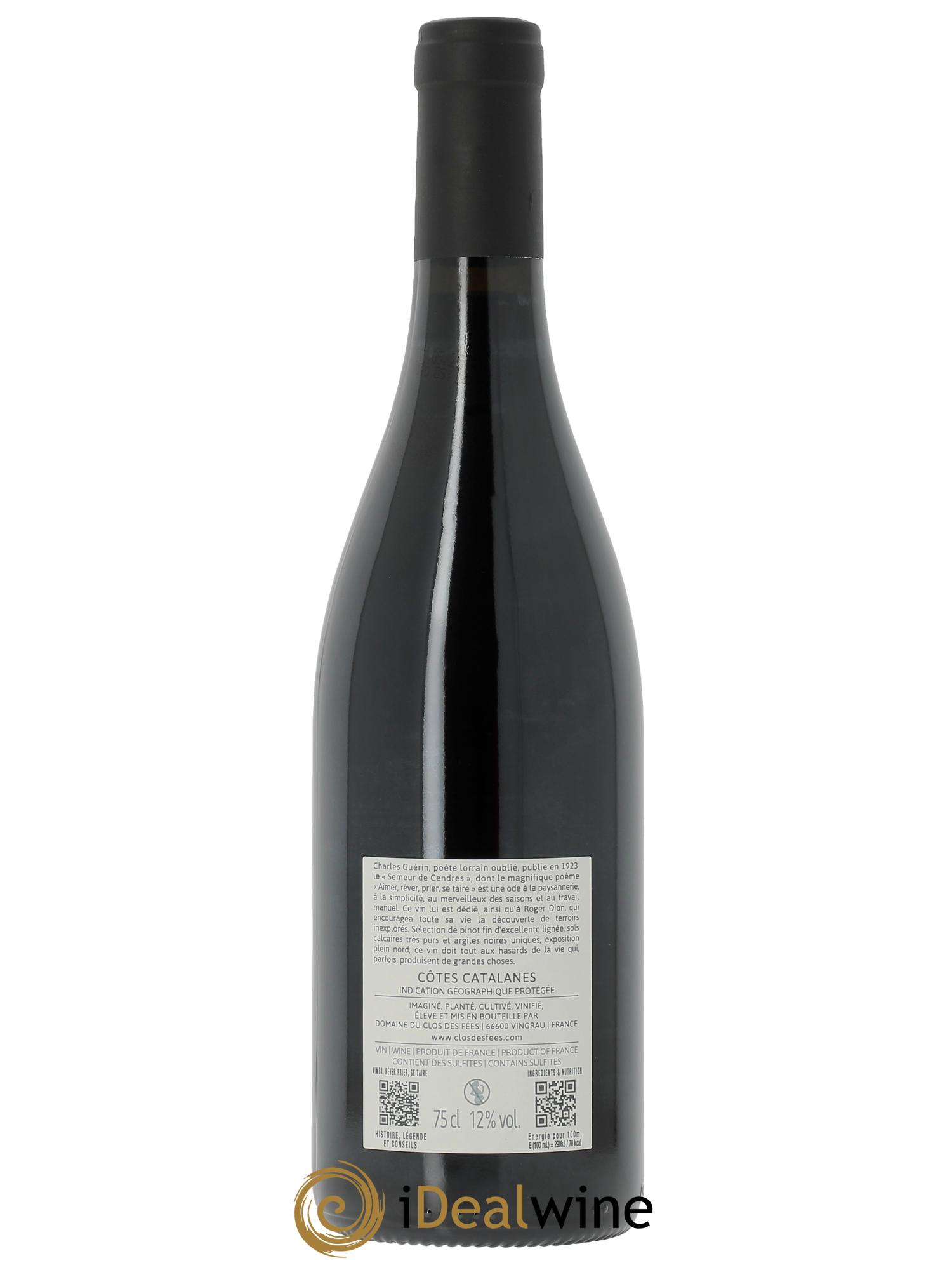 Côtes Catalanes Clos des Fées Aimer Rêver Prier Se taire Hervé Bizeul  2024 - Posten von 1 Flasche - 1