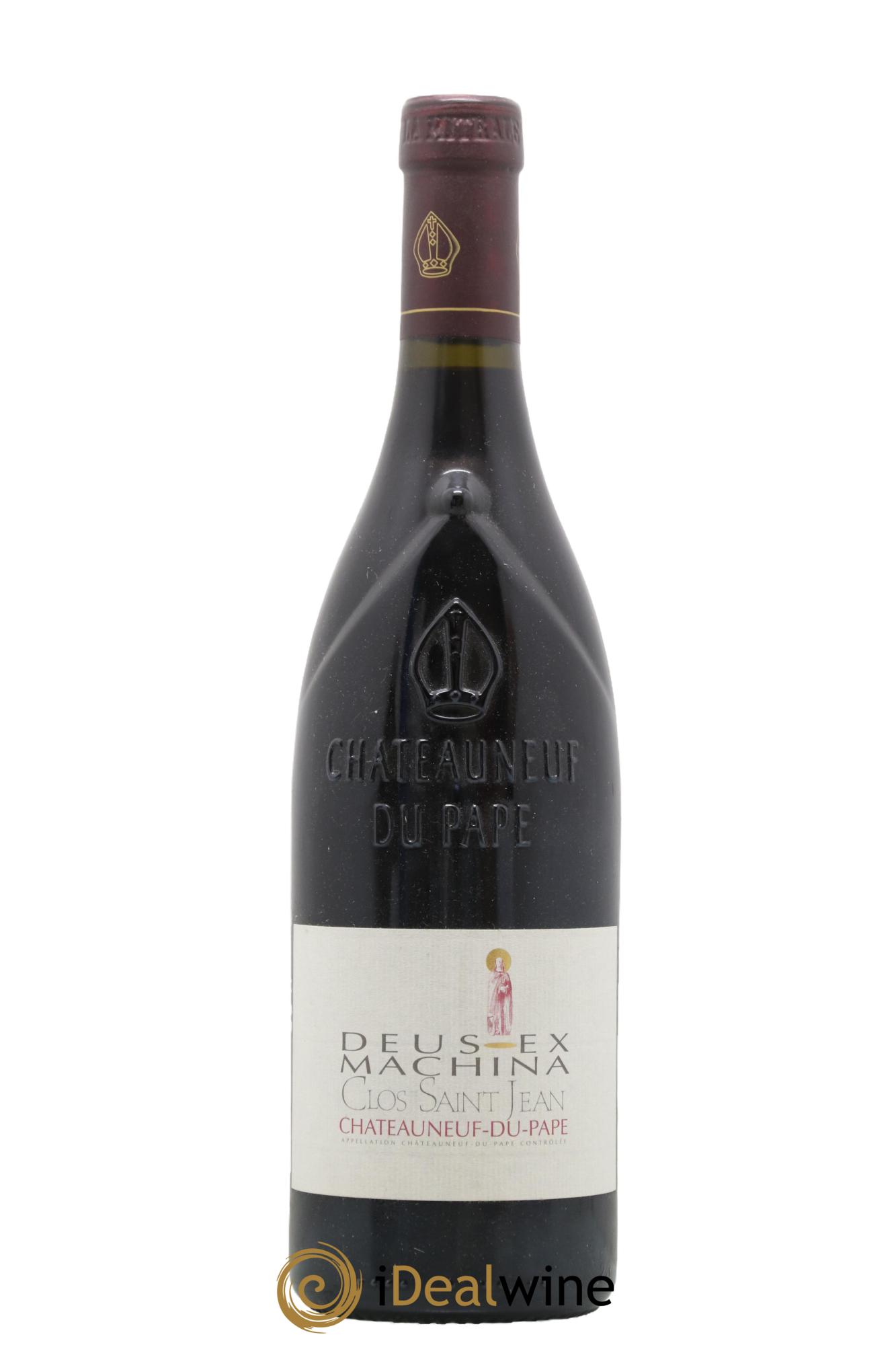 Châteauneuf-du-Pape Clos Saint-Jean Deus Ex Machina Pascal et Vincent Maurel 2010 - Lot de 1 bouteille - 0