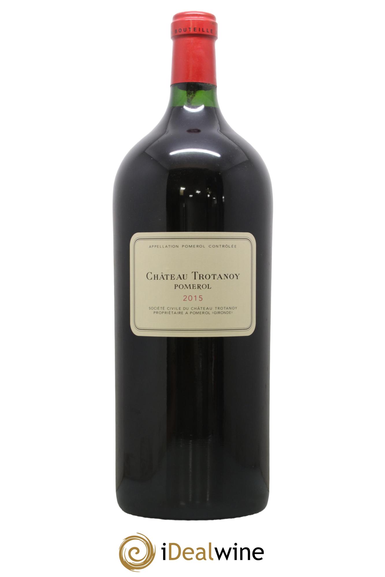 Château Trotanoy 2015 - Lot de 1 impériale - 1