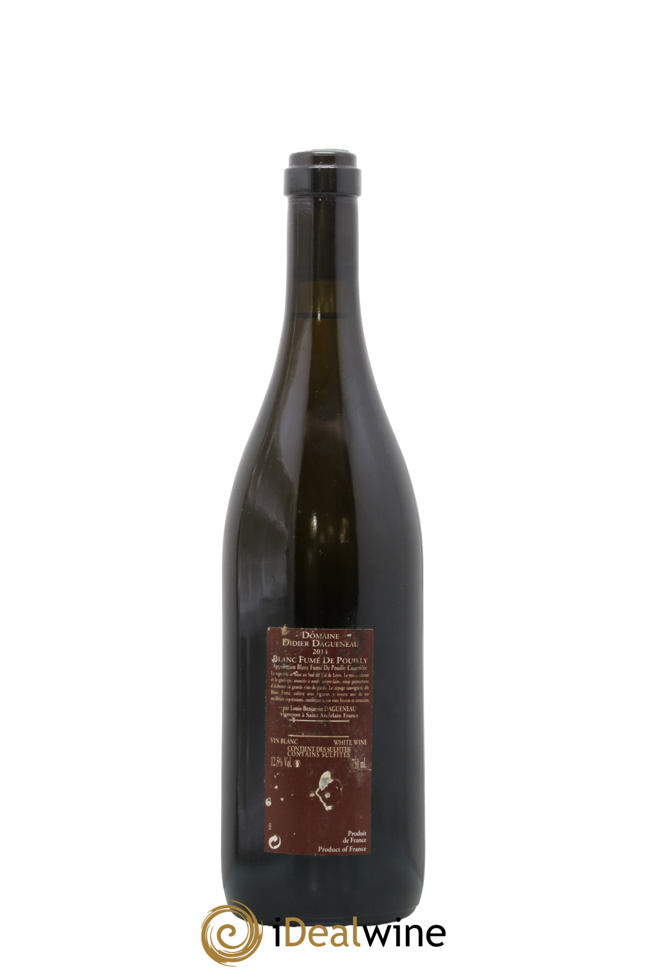 Vin de France (anciennement Pouilly-Fumé) Pur Sang Dagueneau (Domaine Didier - Louis-Benjamin) 2014 - Lotto di 1 bottiglia - 1