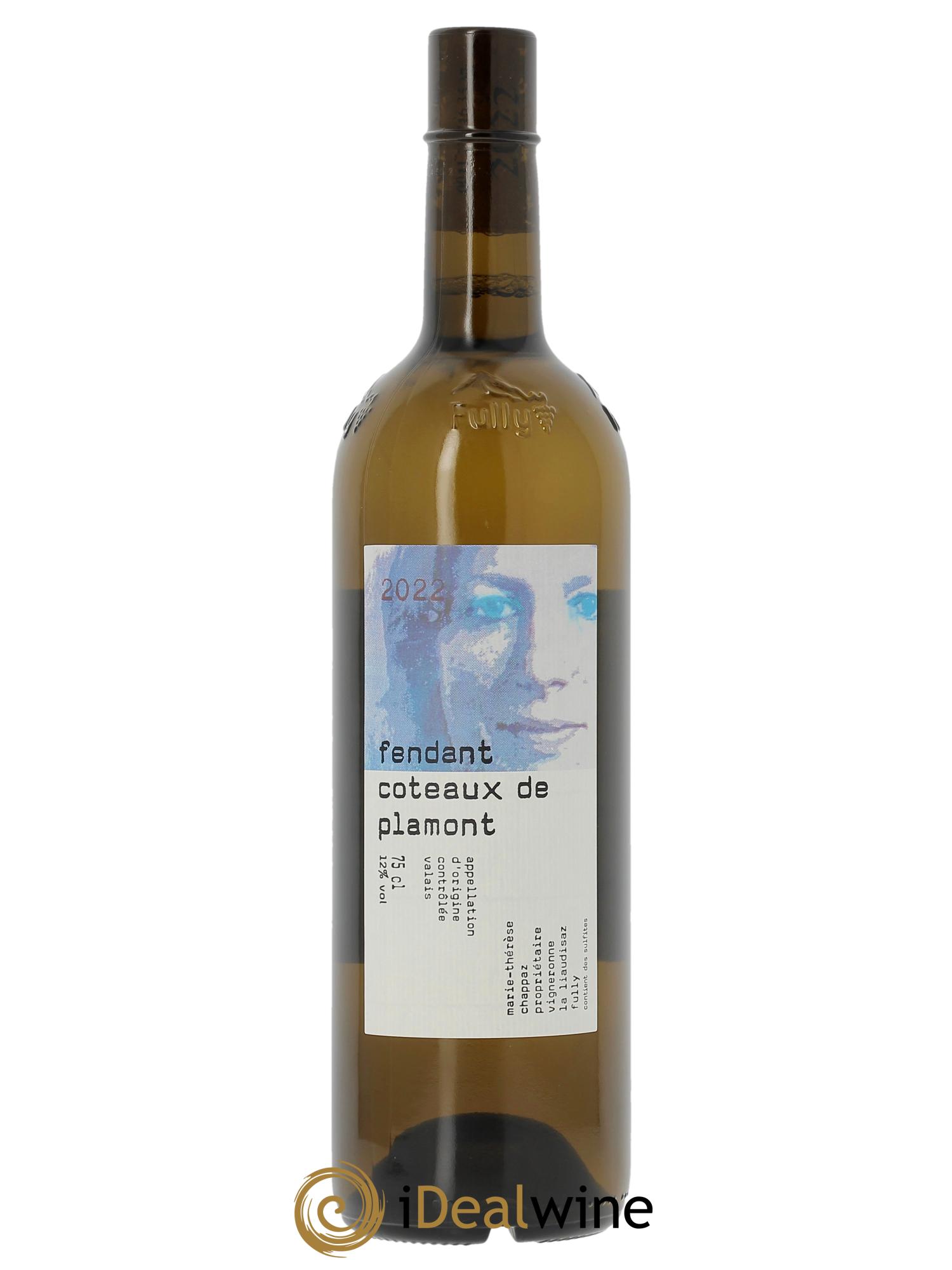 Valais Marie-Thérèse Chappaz Fully Coteaux de Plamont  2022 - Lot de 1 bouteille - 0