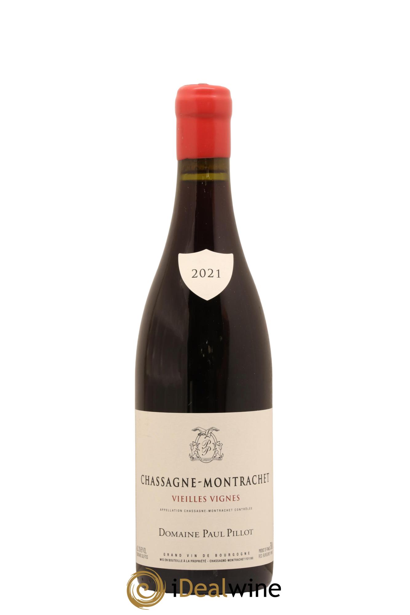 Chassagne-Montrachet Vieilles Vignes Paul Pillot (Domaine) 2021 - Lot de 1 bouteille - 0