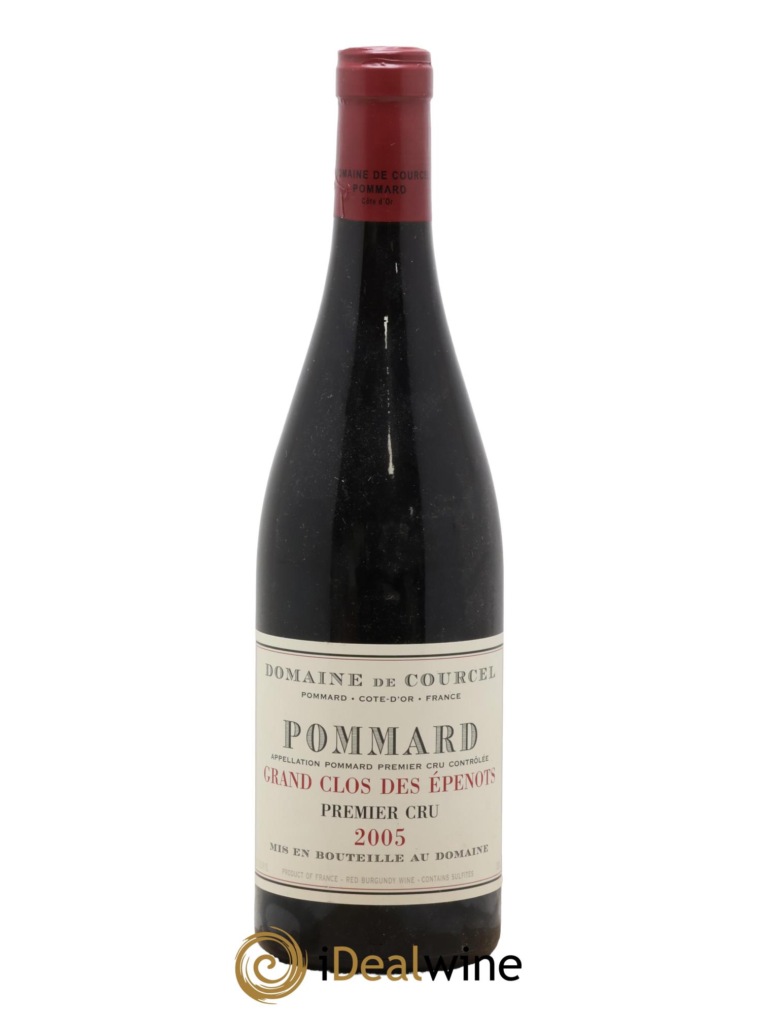 Pommard 1er Cru Grand Clos des Epenots de Courcel (Domaine) 2005 - Posten von 1 Flasche - 0