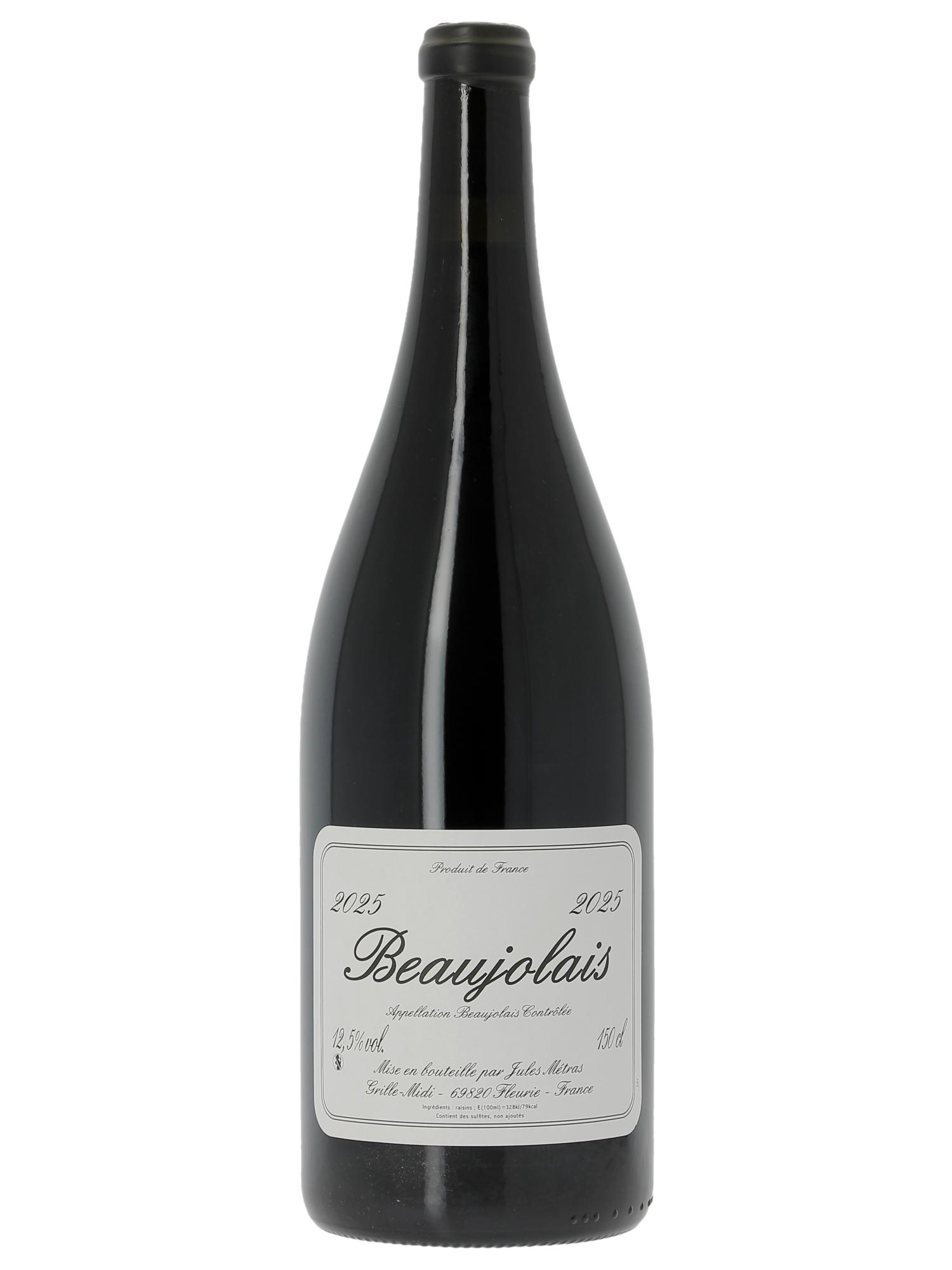 Beaujolais Yvon Métras 2025 - Lot de 1 magnum - 0