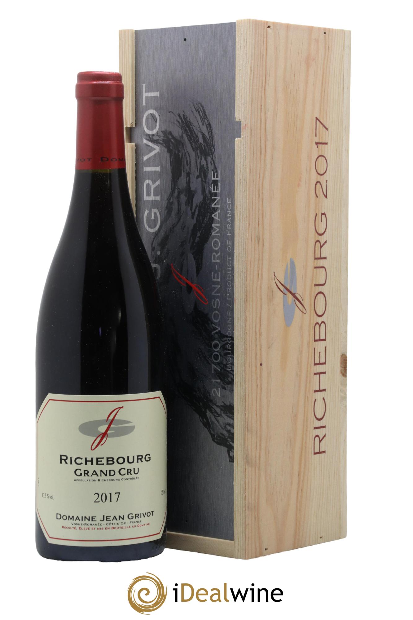 Richebourg Grand Cru Jean Grivot 2017 - Lot de 1 bouteille - 0