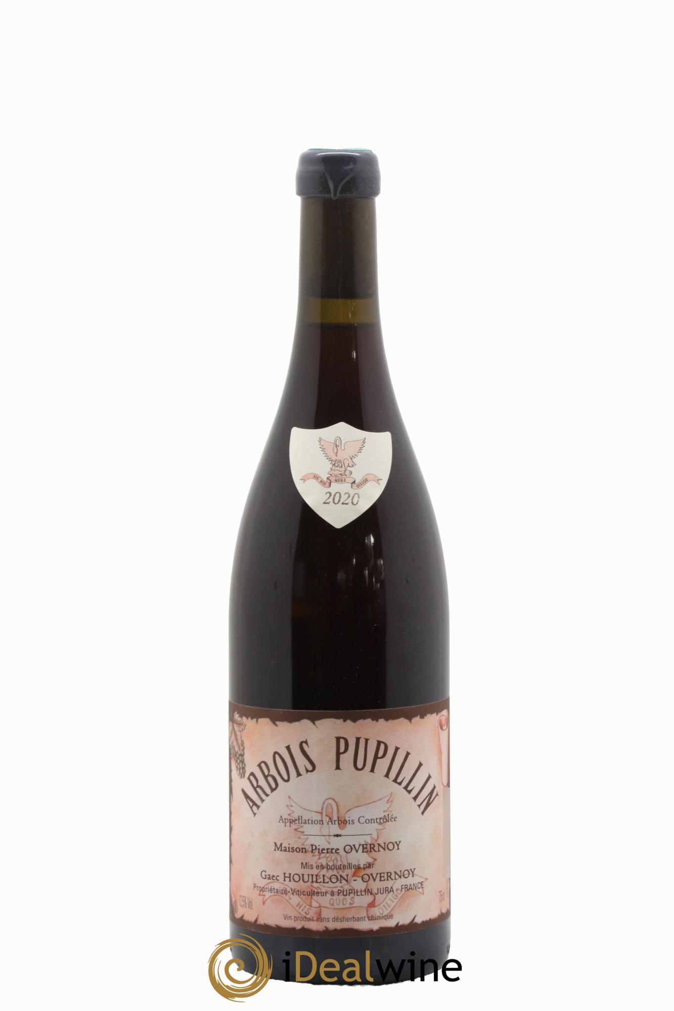 Arbois Pupillin Trousseau Poulsard (cire violette) Overnoy-Houillon (Domaine) 2020 - Lot of 1 bottle - 0