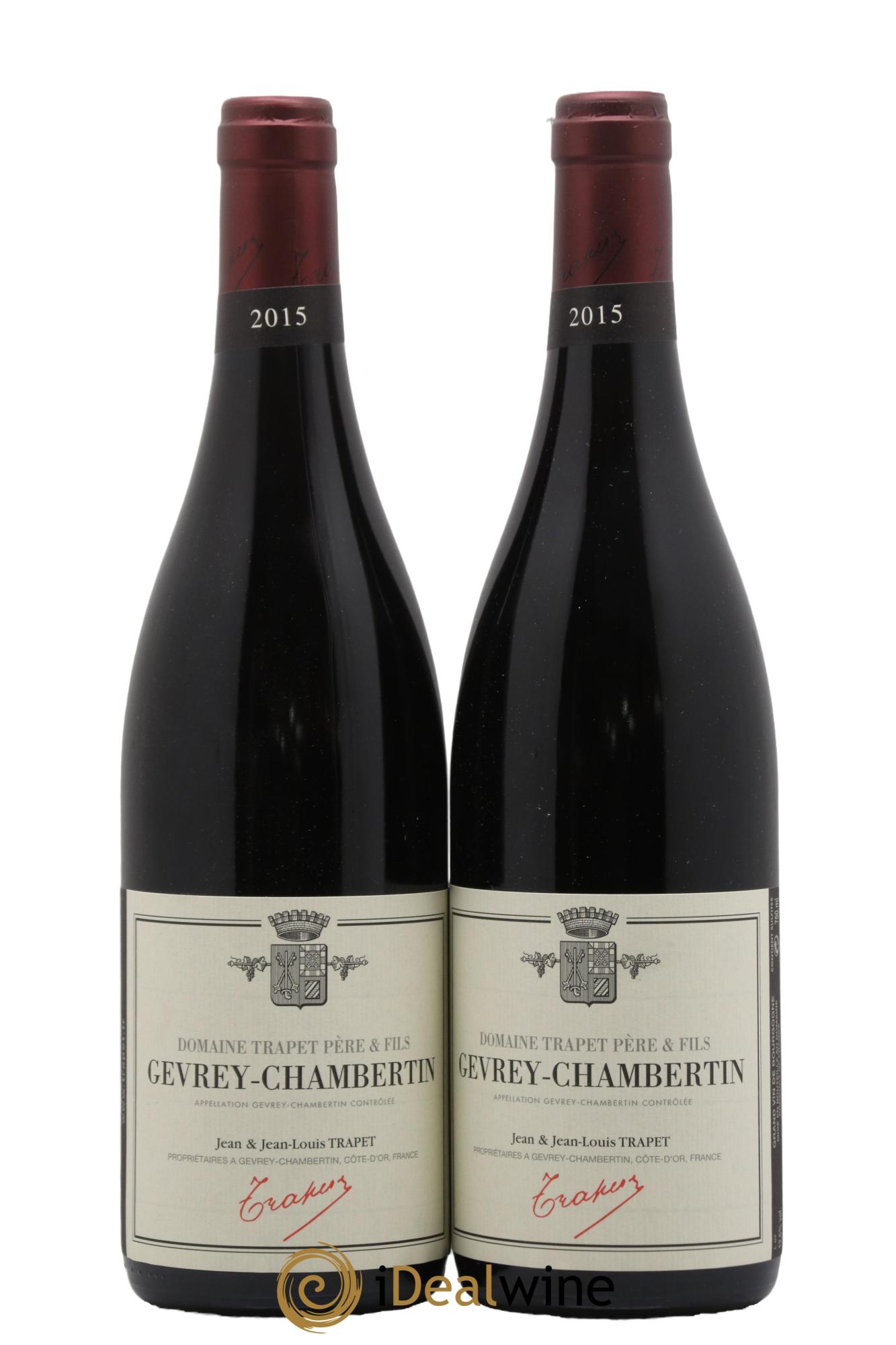 Gevrey-Chambertin Domaine Trapet 2015 - Lot of 2 bottles - 0