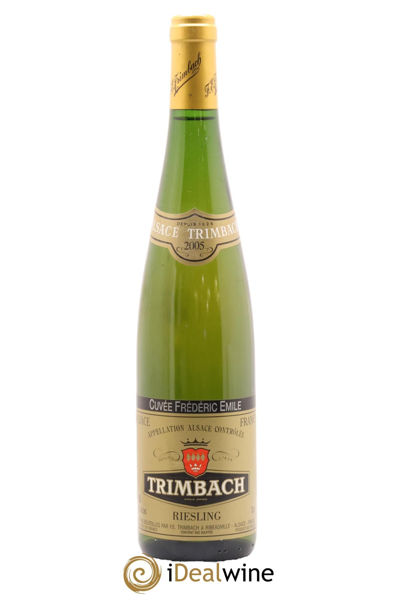 Alsace Riesling Cuvée Frédéric Emile Trimbach (Domaine) 2005 - Lot de 1 bouteille - 0