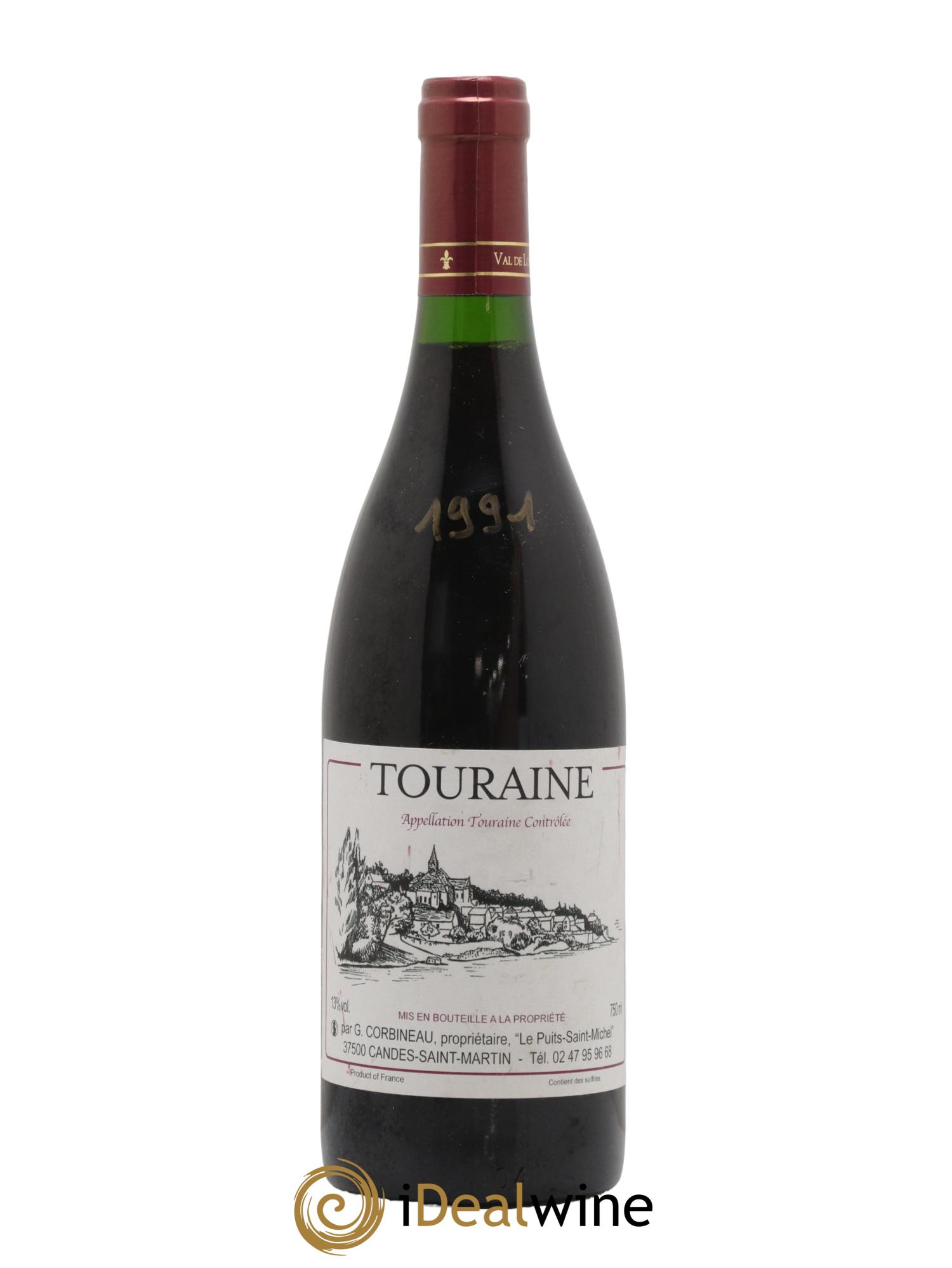 Touraine Patrick Corbineau 1991 - Lot de 1 bouteille - 0