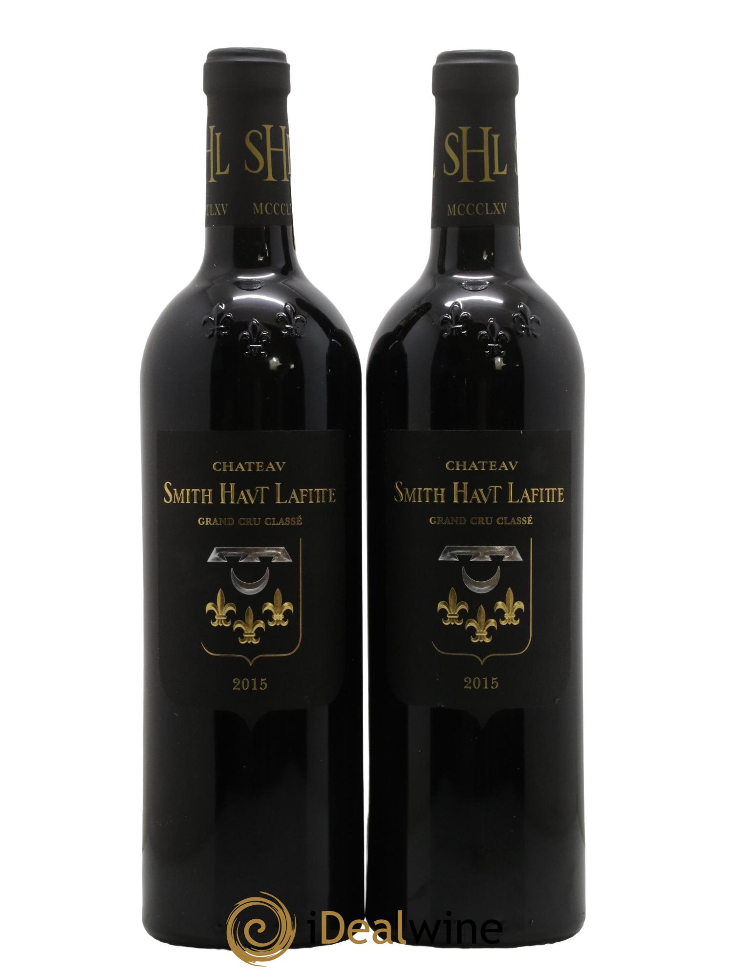 Château Smith Haut Lafitte Cru Classé de Graves 2015 - Lot de 2 bouteilles - 0