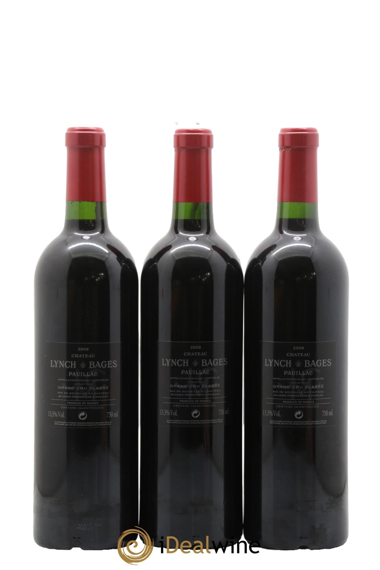 Château Lynch Bages 5ème Grand Cru Classé 2009 - Lotto di 6 bottiglie - 4