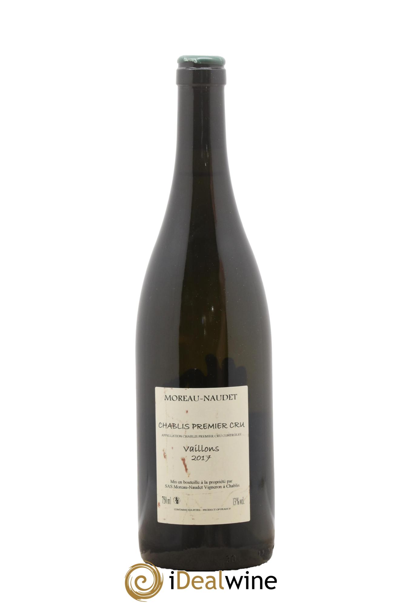 Chablis 1er Cru Vaillons Moreau-Naudet 2017 - Posten von 1 Flasche - 1
