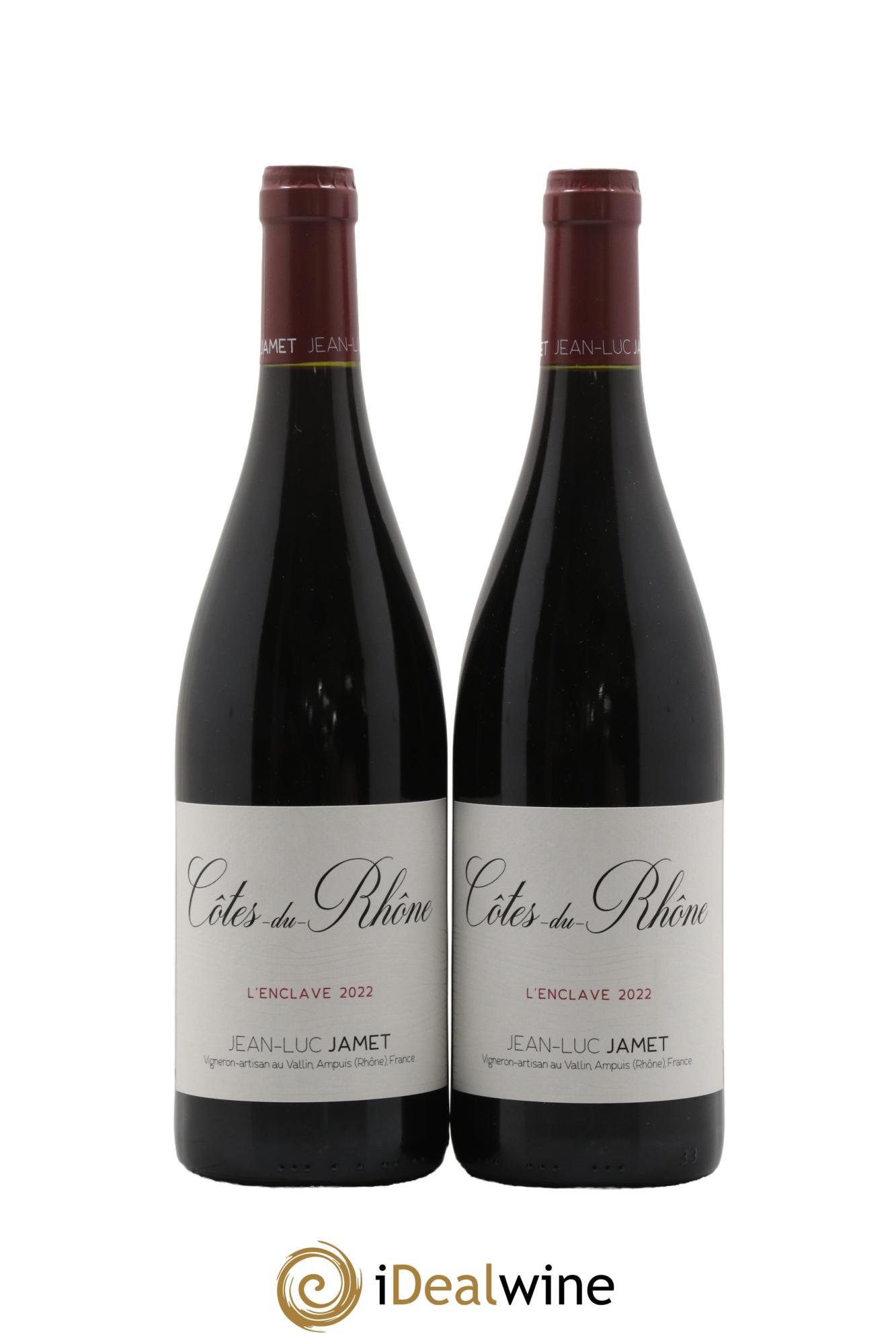 Côtes-du-Rhône L'Enclave Jean-Luc Jamet 2022 - Lot of 2 bottles - 0