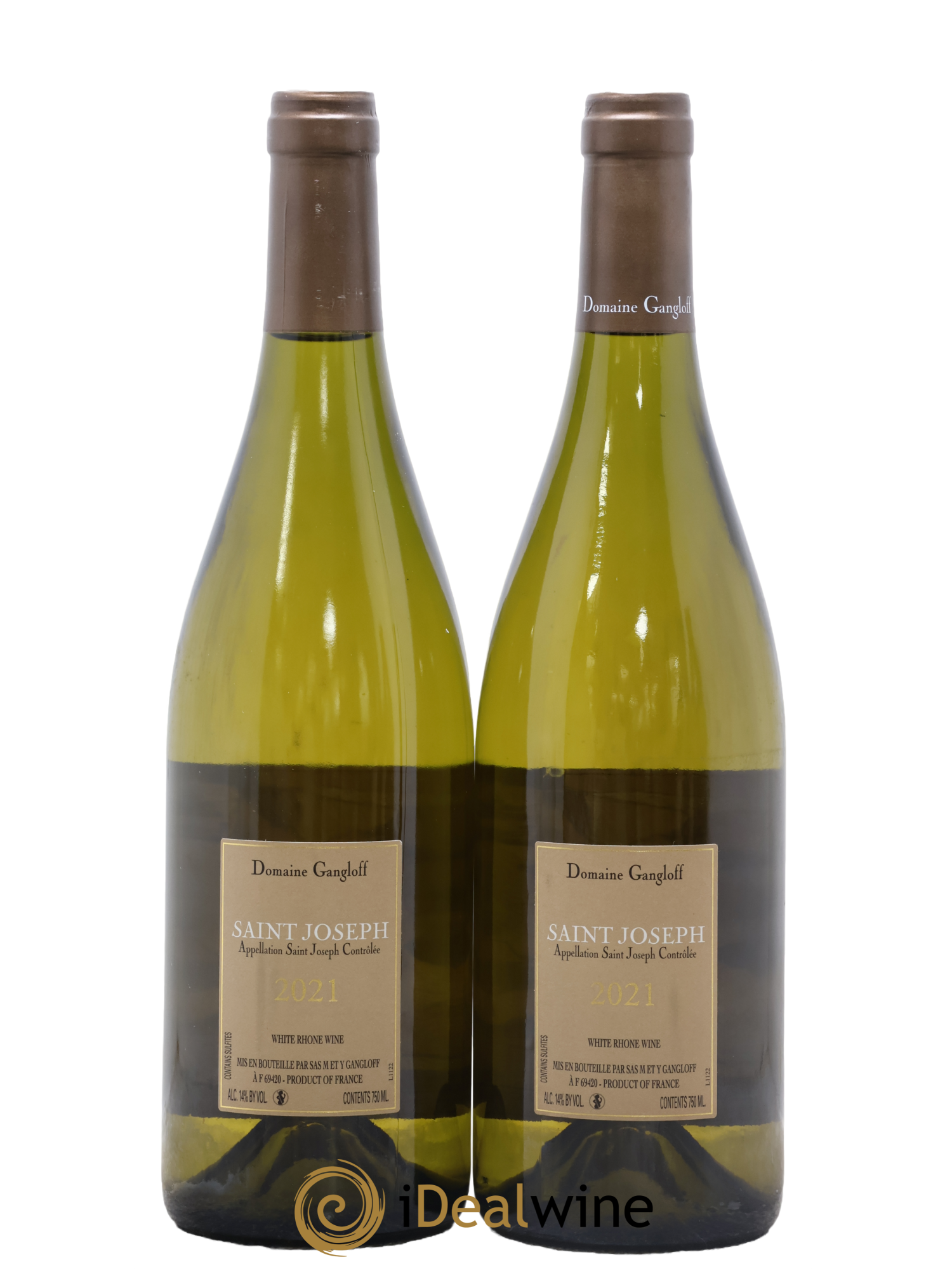Saint-Joseph Gangloff (Domaine) 2021 - Lot of 2 bottles - 1