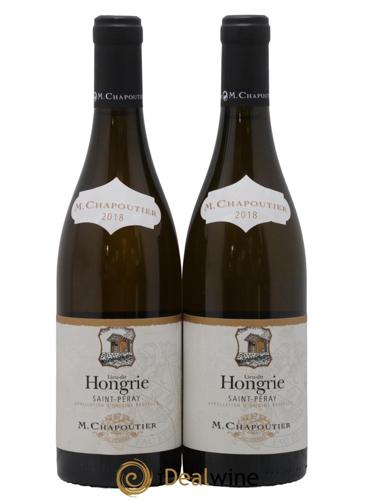 Saint-Péray Hongrie Chapoutier 2018 - Lot de 2 bouteilles - 0