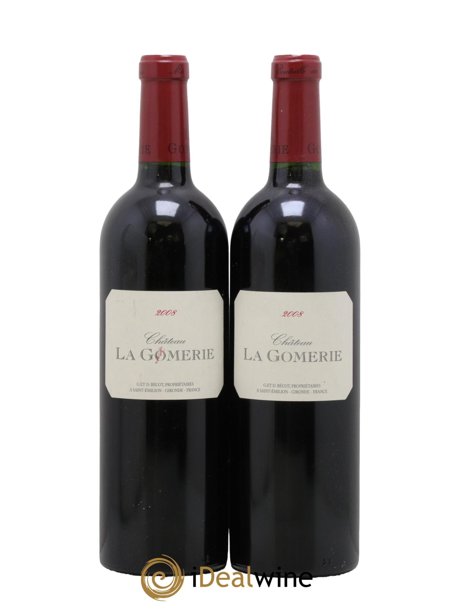 Château La Gomerie 2008 - Lot of 2 bottles - 0