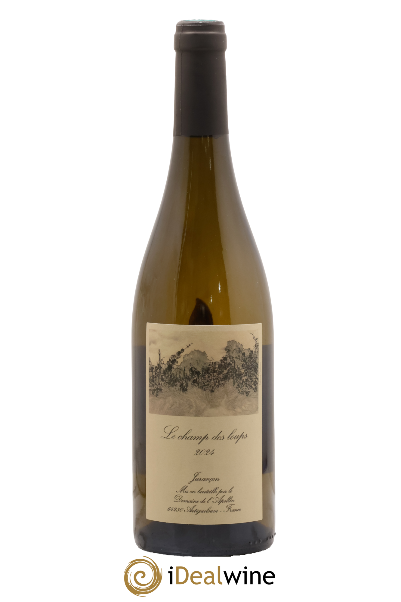 Jurançon sec Le Champ des Loups Domaine de l'Apollin - Florent Foury 2024 - Posten von 1 Flasche - 0