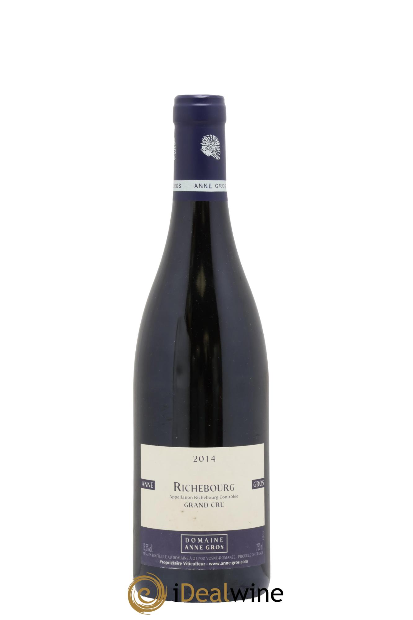 Richebourg Grand Cru Anne Gros 2014 - Lot de 1 bouteille - 0