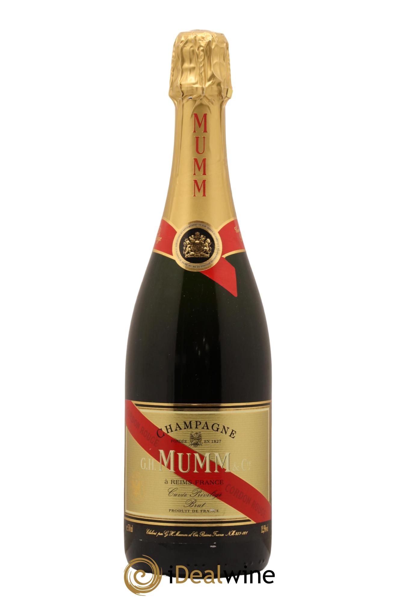 Cordon Rouge Mumm Cuvée Privilège - Lotto di 1 bottiglia - 0
