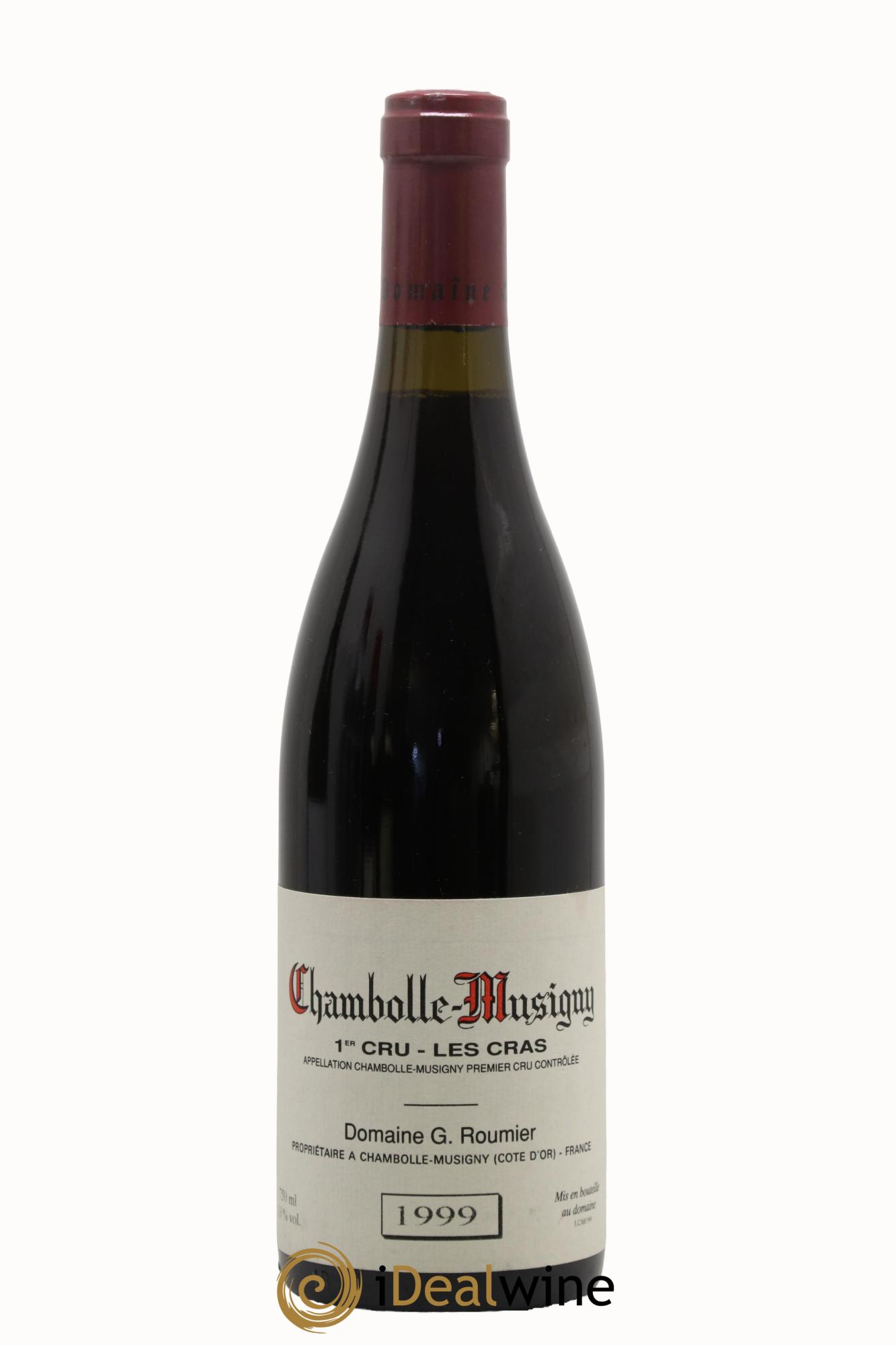 Chambolle-Musigny 1er Cru Les Cras Georges Roumier (Domaine) 1999 - Lot de 1 bouteille - 0