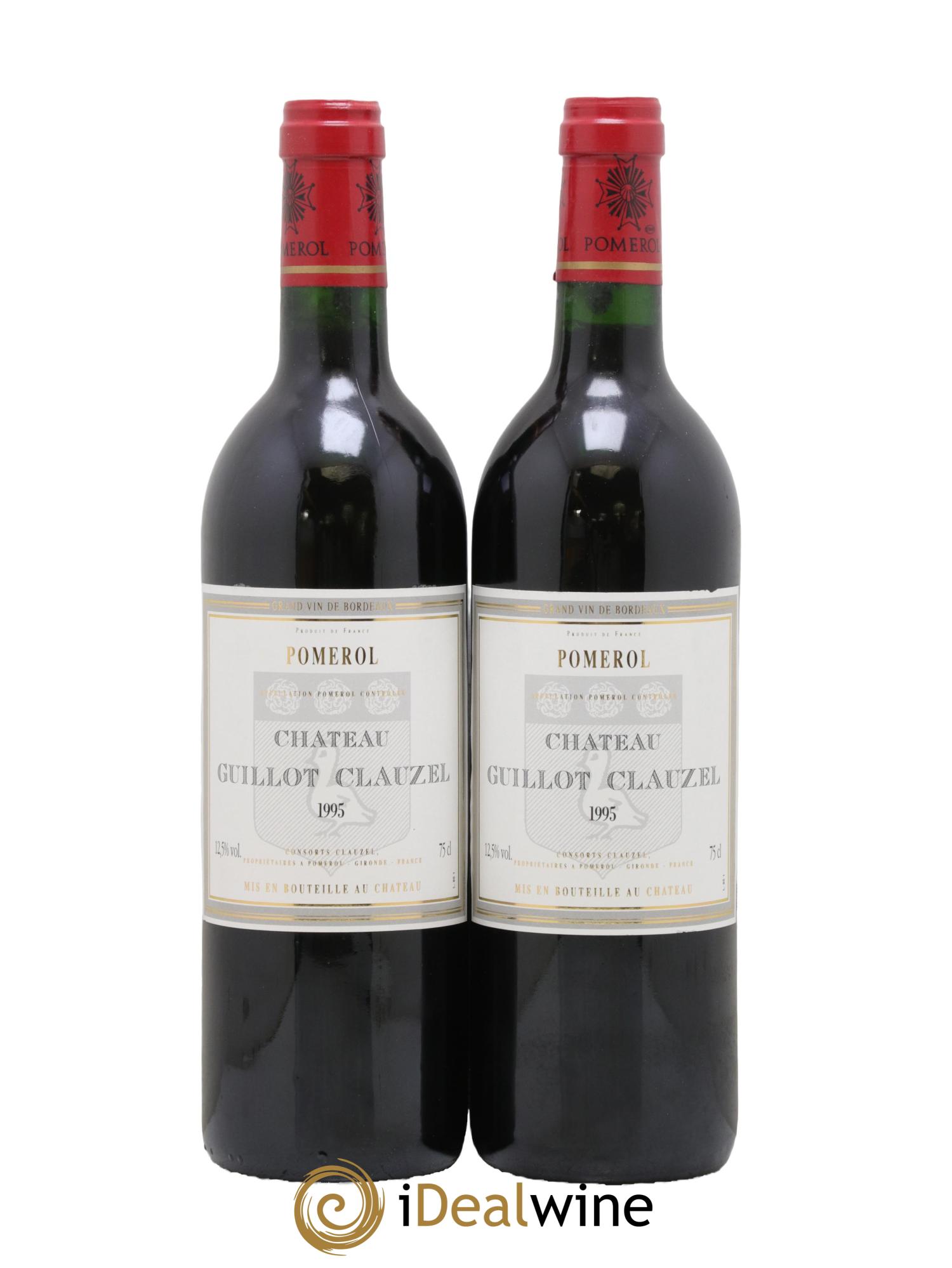 Château Guillot Clauzel 1995 - Posten von 2 Flaschen - 0