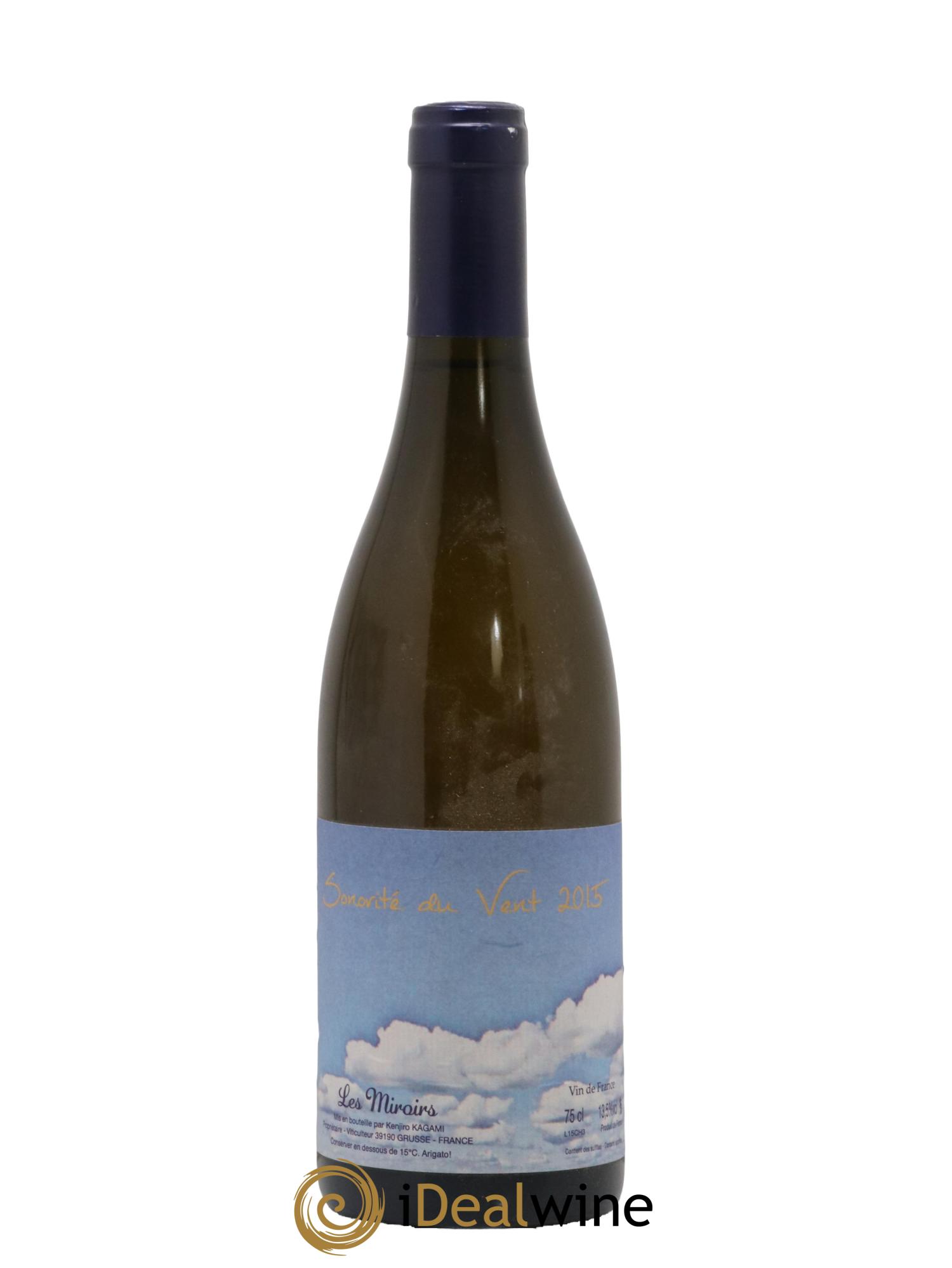 Vin de France Sonorité du vent Les saugettes Kenjiro Kagami - Domaine des Miroirs 2015 - Lot de 1 bouteille - 0