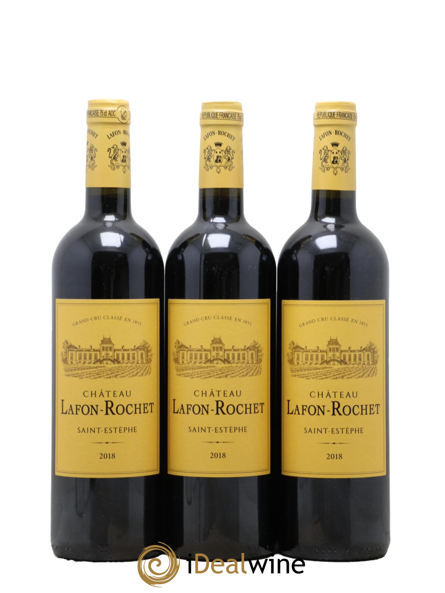 Château Lafon Rochet 4ème Grand Cru Classé 2018 - Lot of 6 bottles - 1
