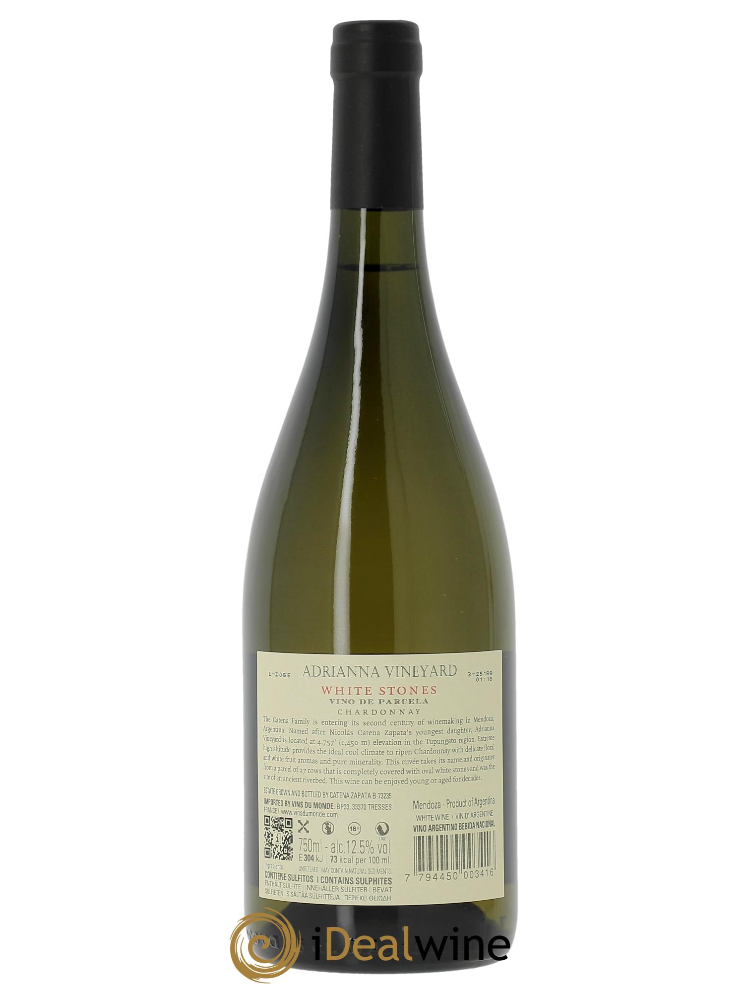 Mendoza Adrianna Vineyard White Stones Catena Zapata  2023 - Lotto di 1 bottiglia - 1