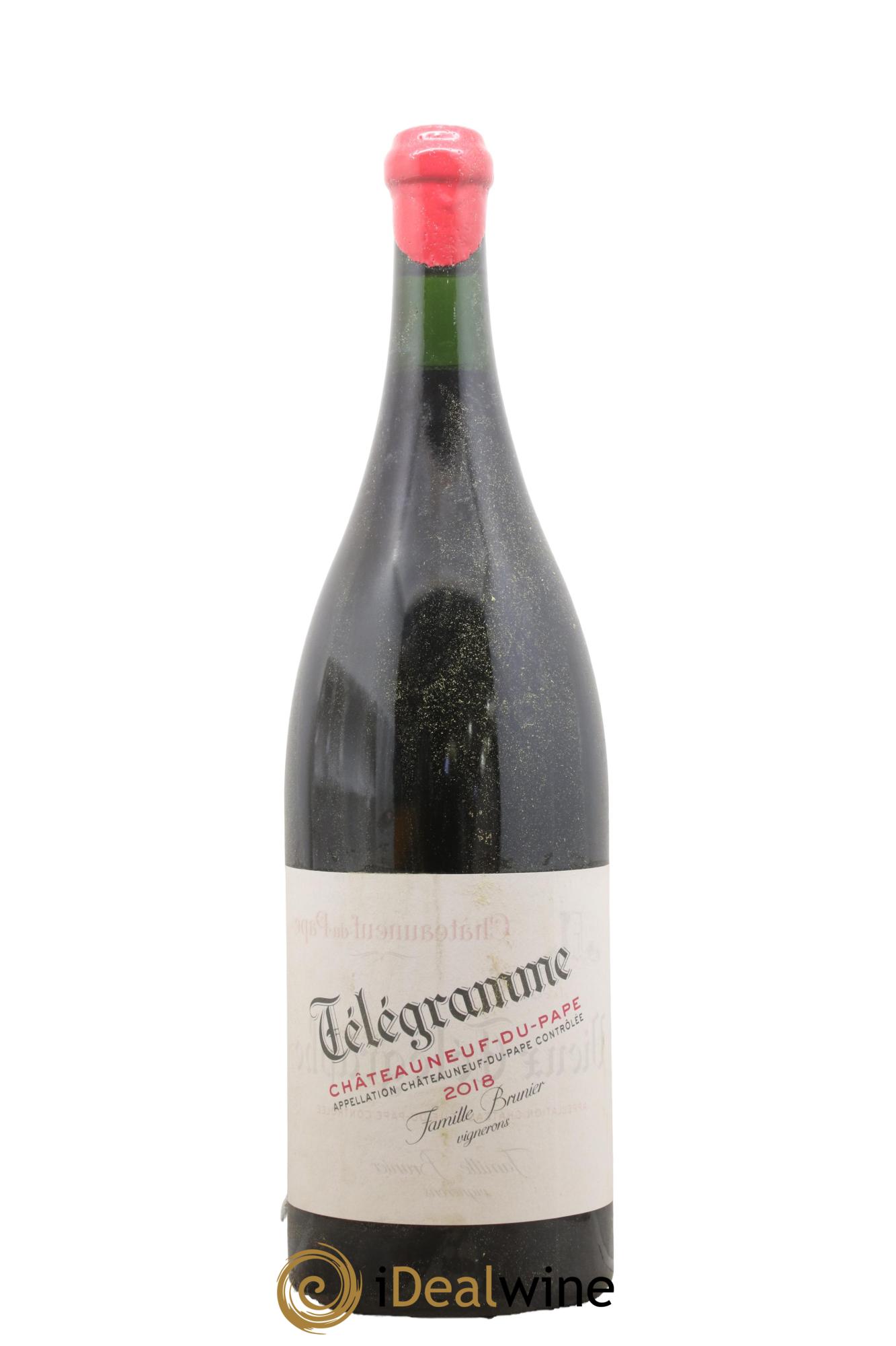 Châteauneuf-du-Pape Télégramme Vignobles Brunier 2018 - Lotto di 1 jéroboam - 0