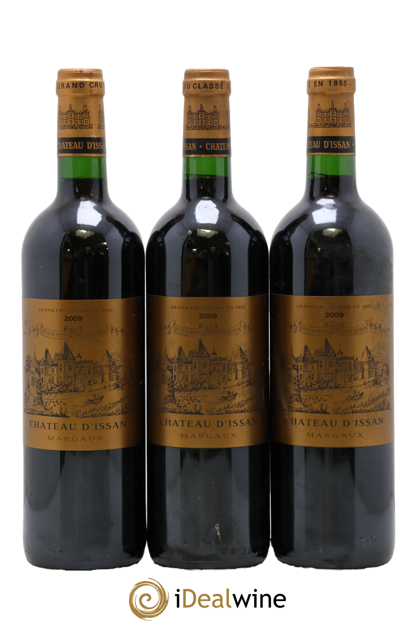 Château d'Issan 3ème Grand Cru Classé 2009 - Lotto di 3 bottiglie - 0