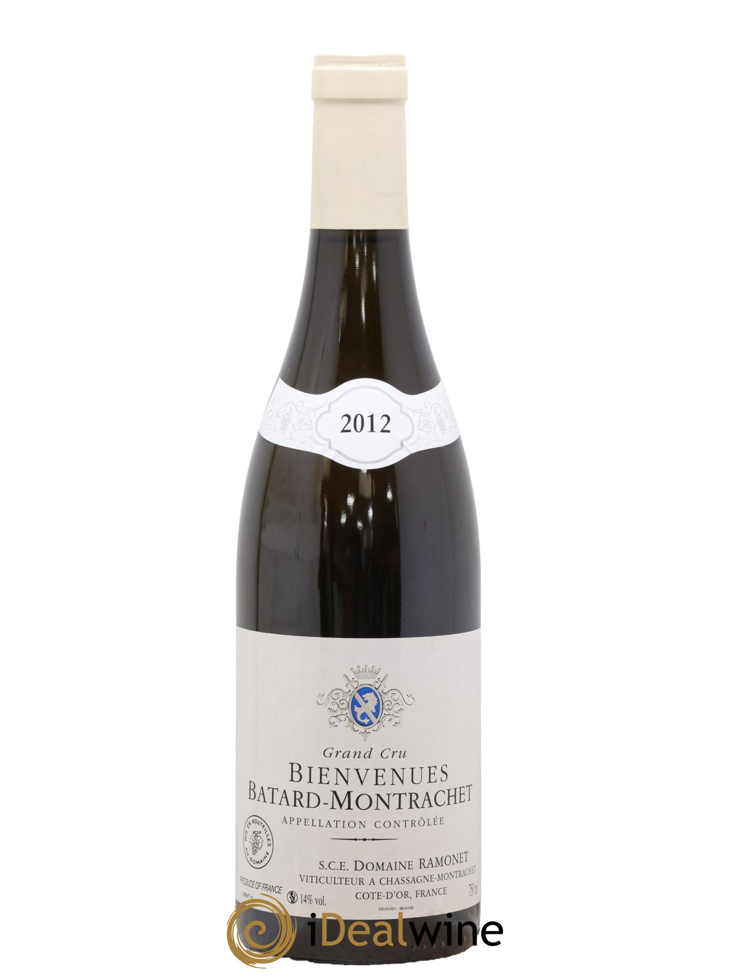 Bienvenues-Bâtard-Montrachet Grand Cru Ramonet (Domaine) 2012 - Lot of 1 bottle - 0
