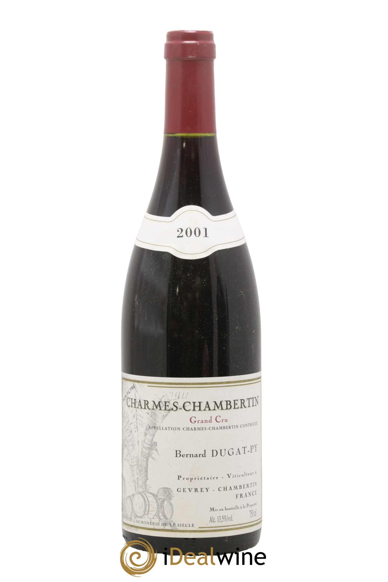 Charmes-Chambertin Grand Cru Dugat-Py 2001 - Lot of 1 bottle - 0