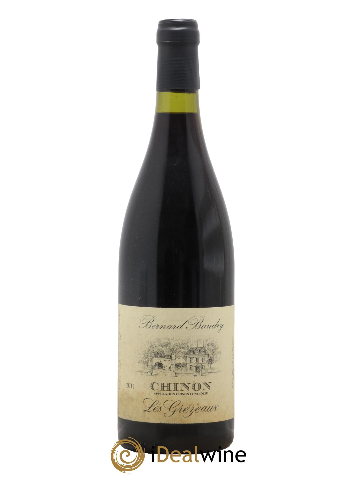 Chinon Les Grézeaux Bernard Baudry 2011 - Lot de 1 bouteille - 0