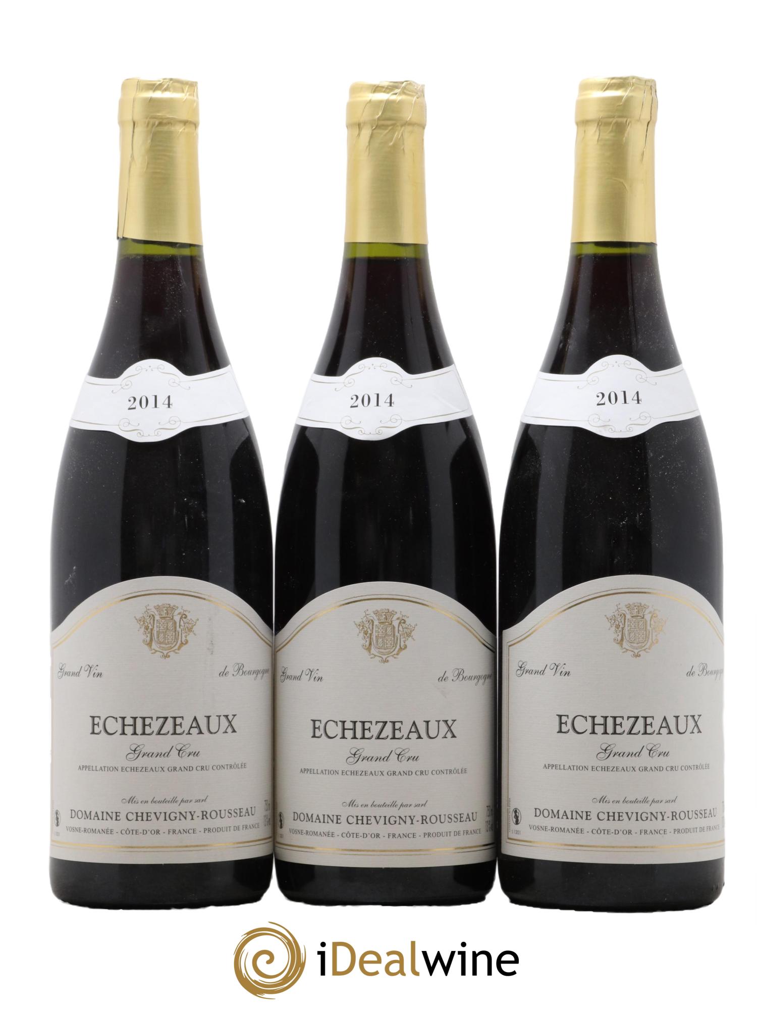 Echezeaux Grand Cru Chevigny-Rousseau 2014 - Posten von 3 Flaschen - 0