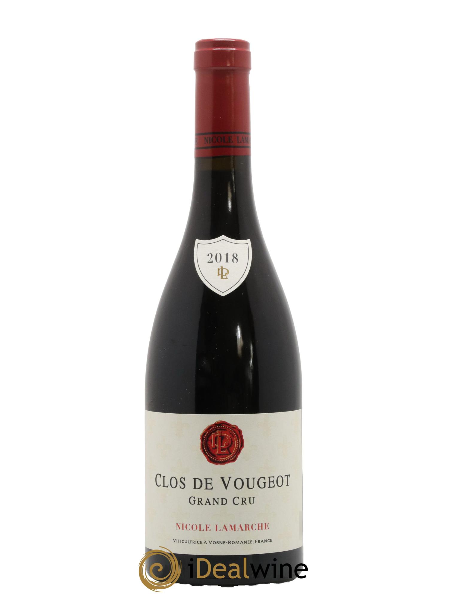Clos de Vougeot Grand Cru Lamarche (Domaine) 2018 - Lot de 1 bouteille - 0