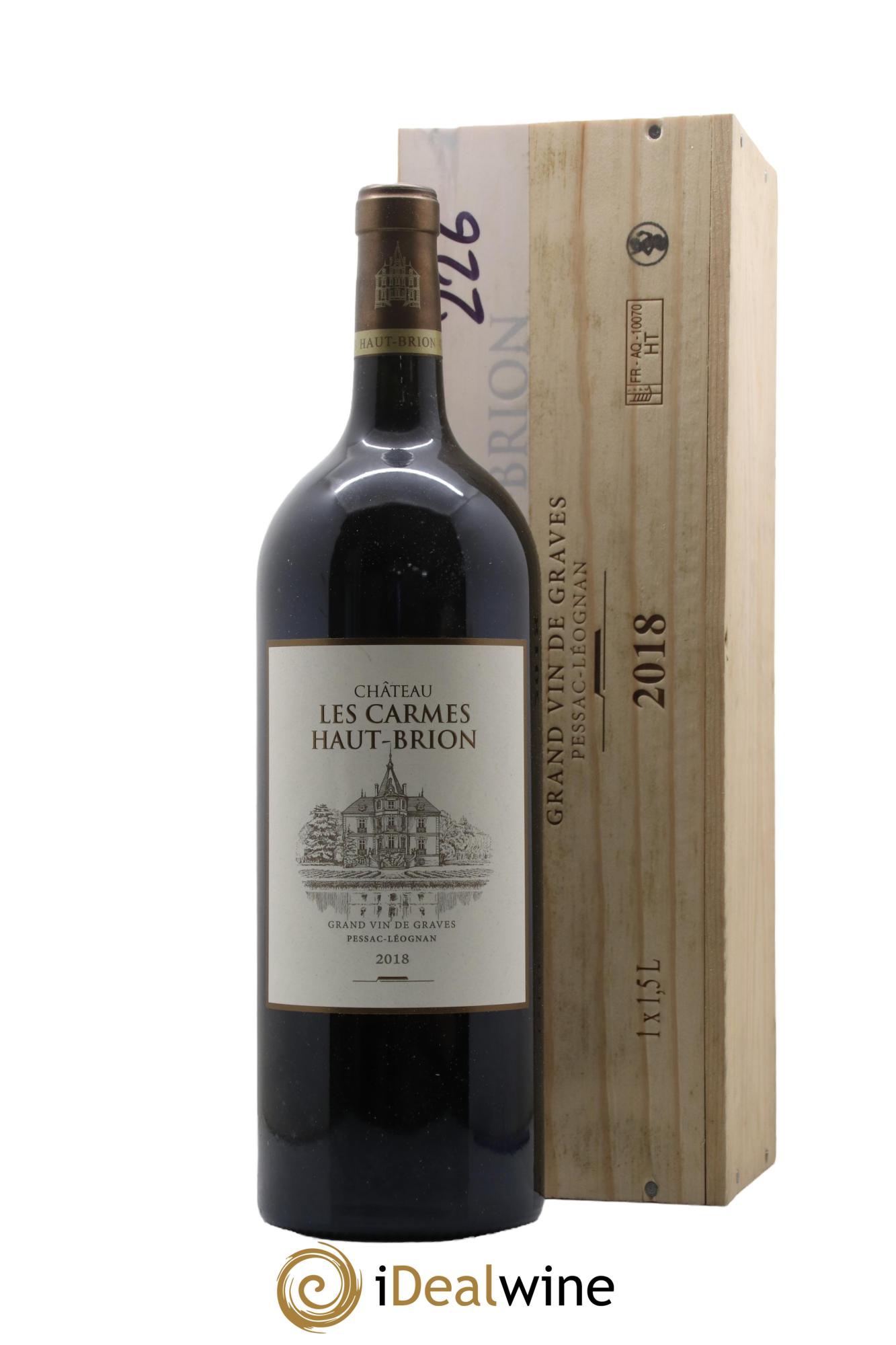 Château Les Carmes Haut-Brion 2018 - Lot de 1 magnum - 0