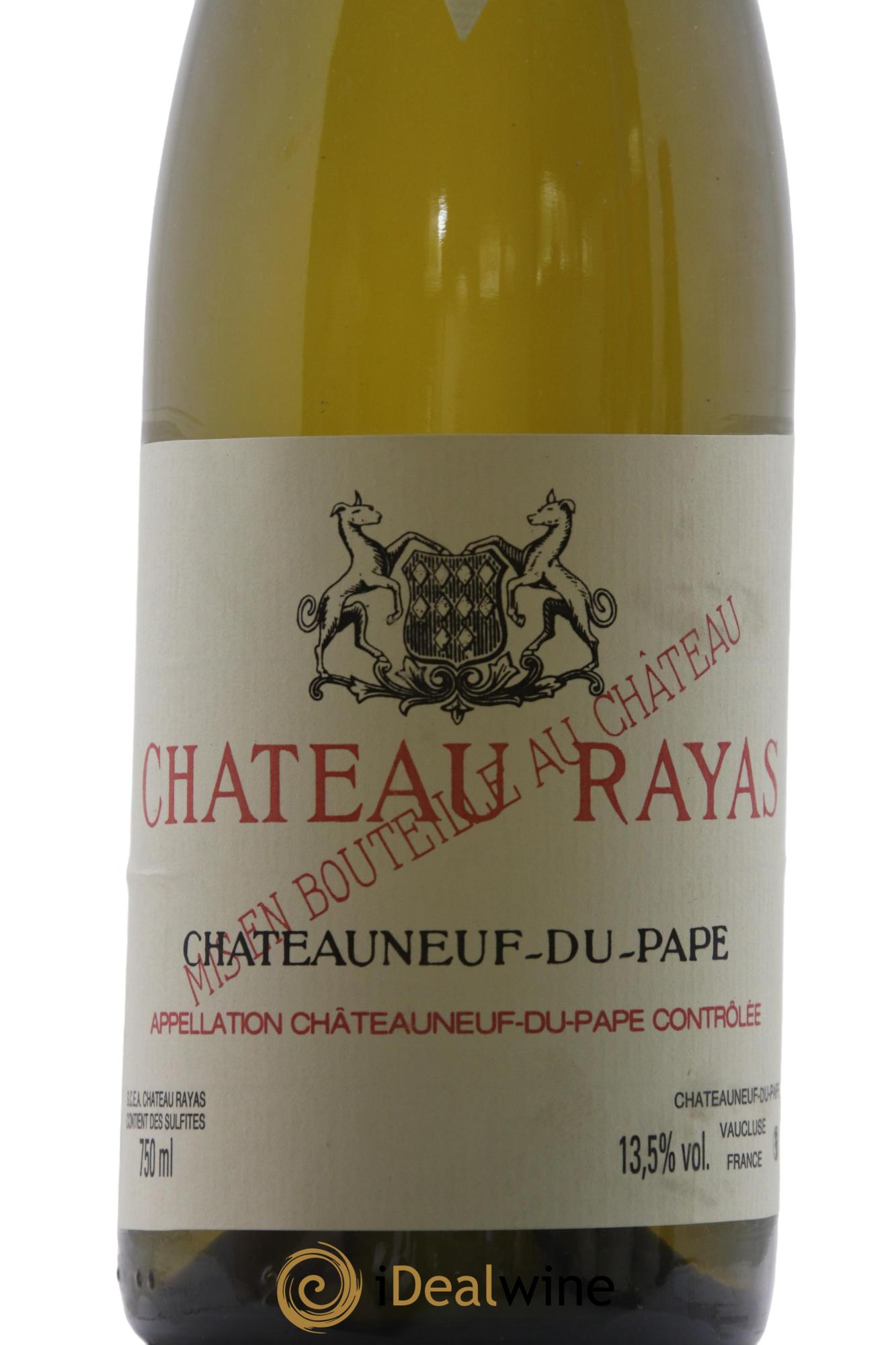 Châteauneuf-du-Pape Château Rayas Emmanuel Reynaud 2012 - Lot de 1 bouteille - 2