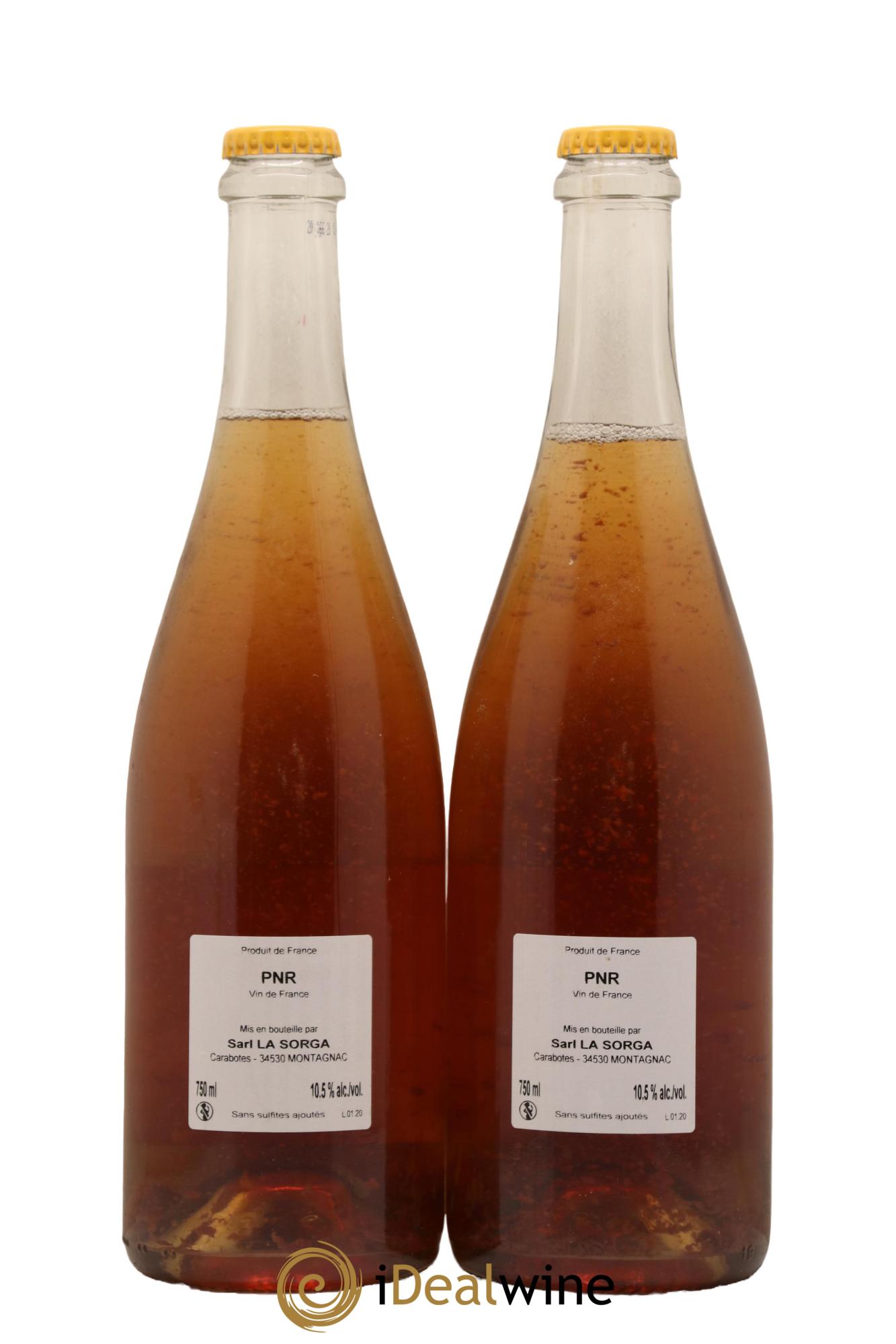 Divers PNR La Sorga Anthony Tortul 2020 - Lot de 2 bouteilles - 1