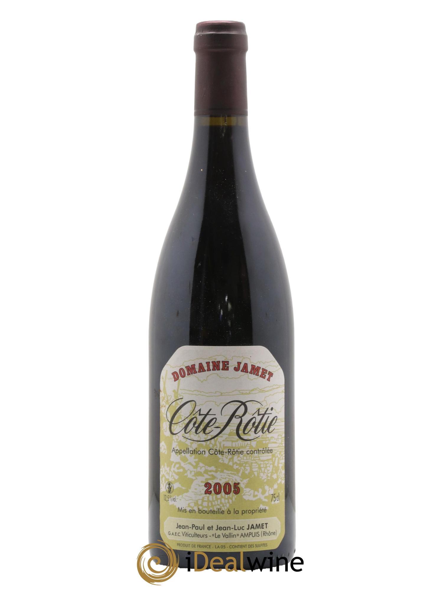 Côte-Rôtie Jamet (Domaine) 2005 - Lot of 1 bottle - 0