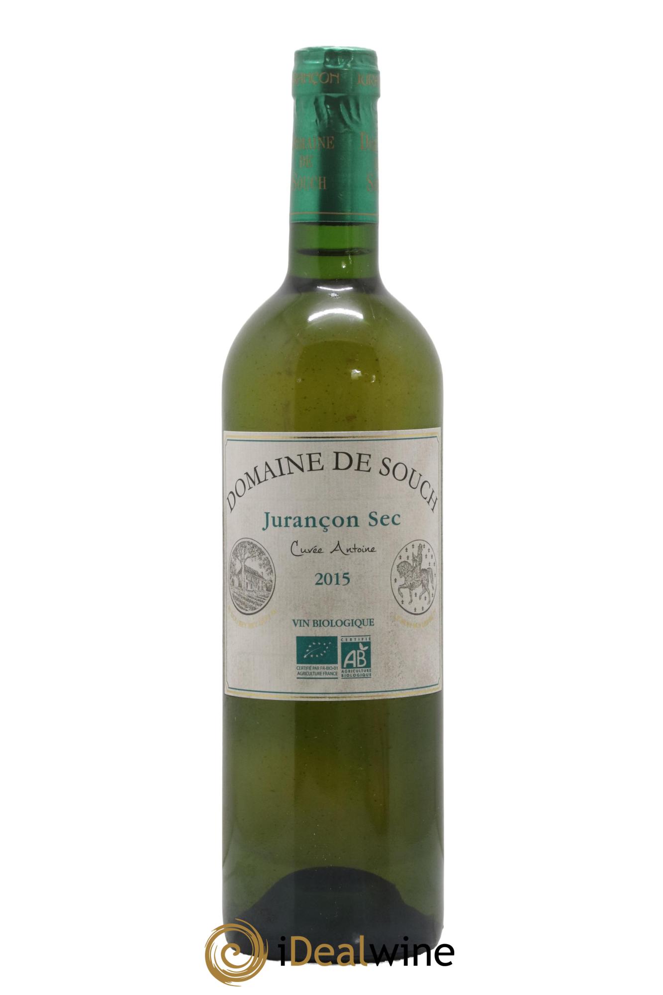 Jurançon sec Cuvée Antoine Souch (Domaine de) 2015 - Lot de 1 bouteille - 0