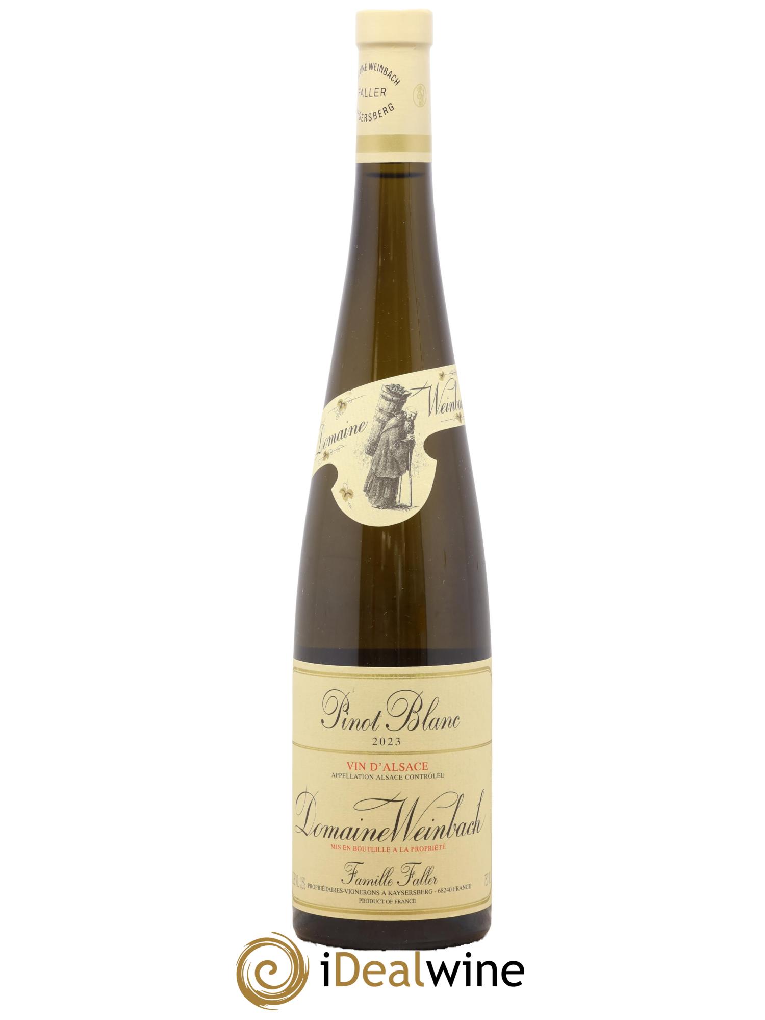 Alsace Pinot Blanc Weinbach (Domaine) 2023 - Lot de 1 bouteille - 0