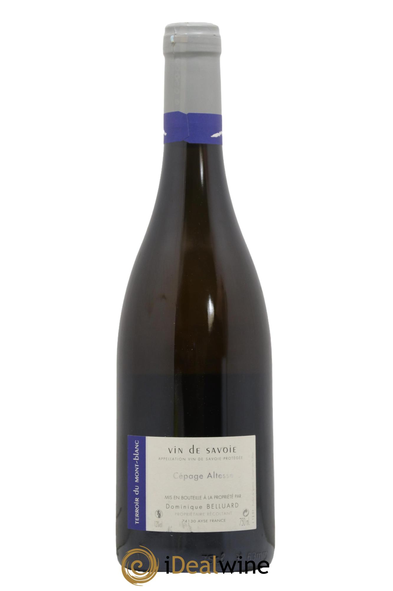 Vin de France Les Grandes Jorasses Domaine Belluard 2013 - Lot de 1 bouteille - 1