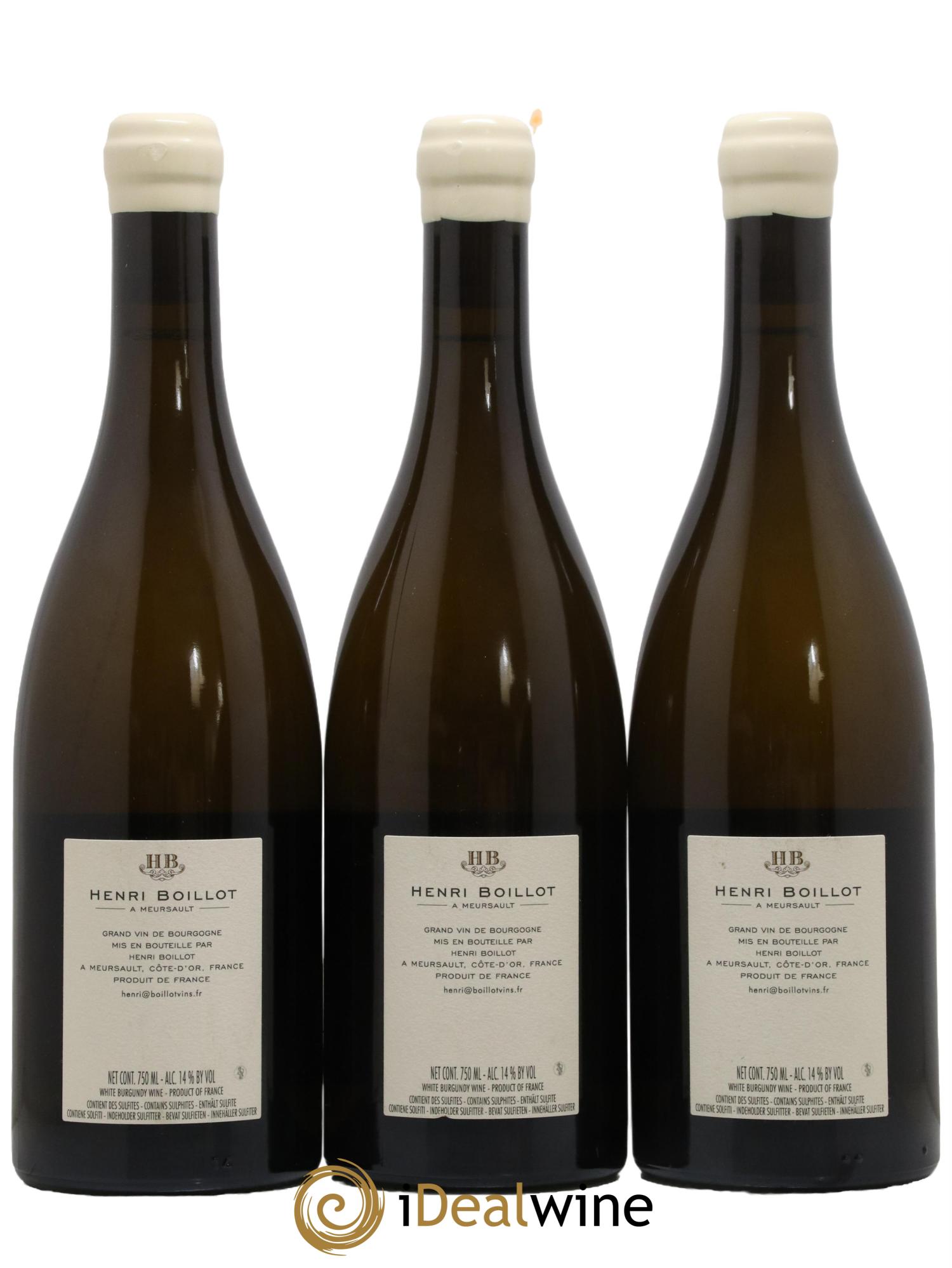 Puligny-Montrachet 1er Cru Clos de la Mouchère Henri Boillot (Domaine) 2022 - Lot de 3 bouteilles - 1