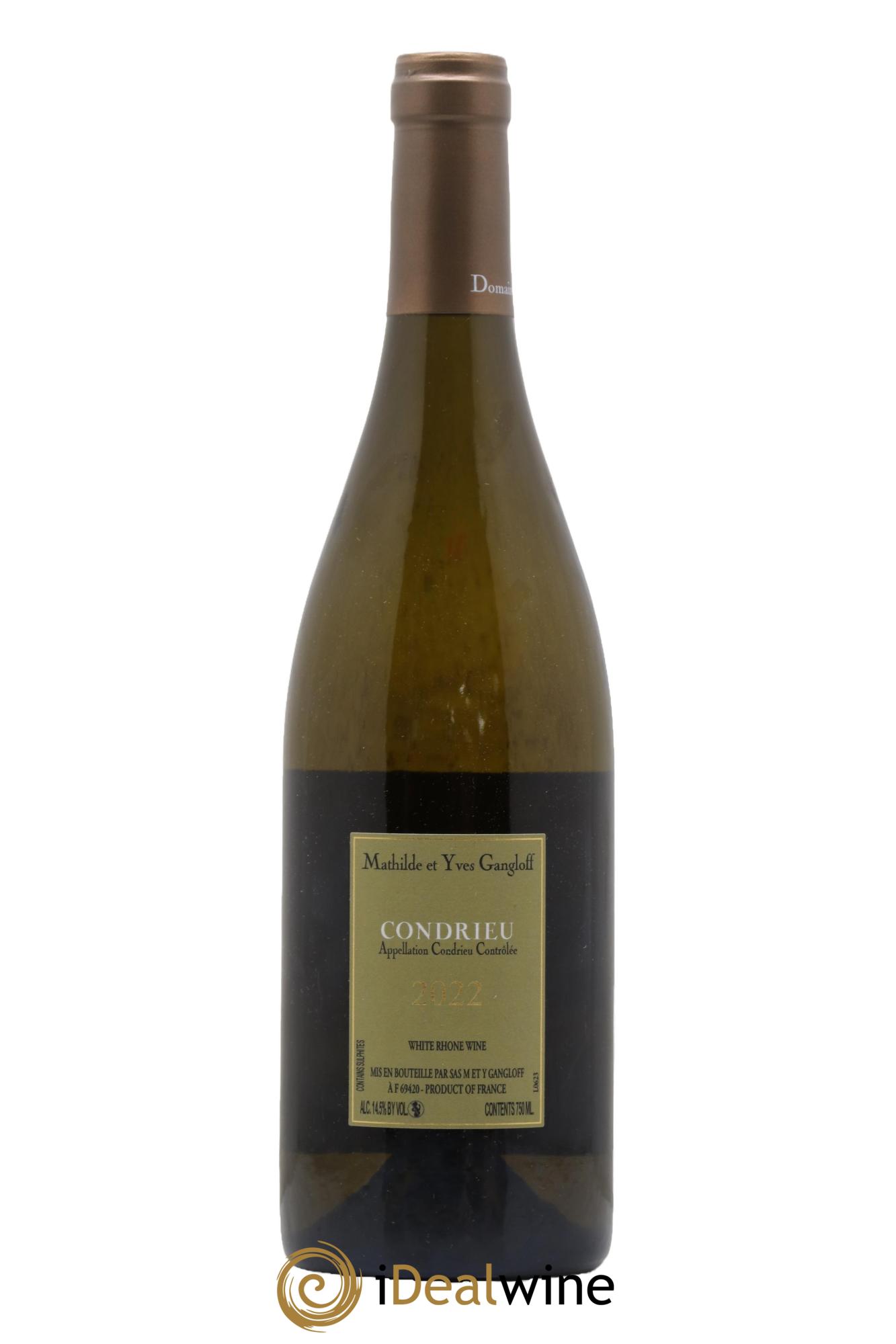 Condrieu Domaine Gangloff (Domaine) 2022 - Lot of 1 bottle - 1